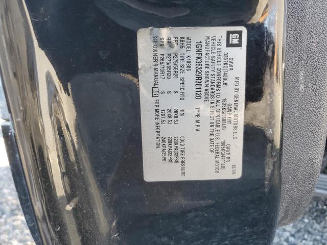 Photo 12 VIN: 1GNFK36329R301120 - CHEVROLET SUBURBAN K 