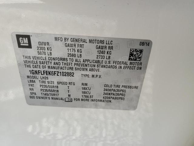 Photo 13 VIN: 1GNFLFEK6FZ102882 - CHEVROLET EQUINOX 