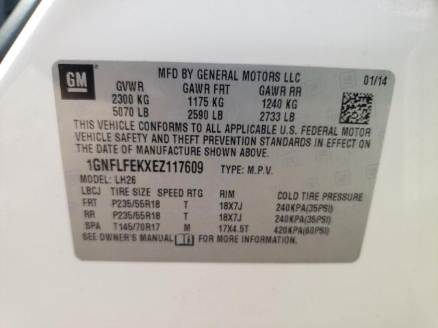 Photo 11 VIN: 1GNFLFEKXEZ117609 - CHEVROLET EQUINOX 