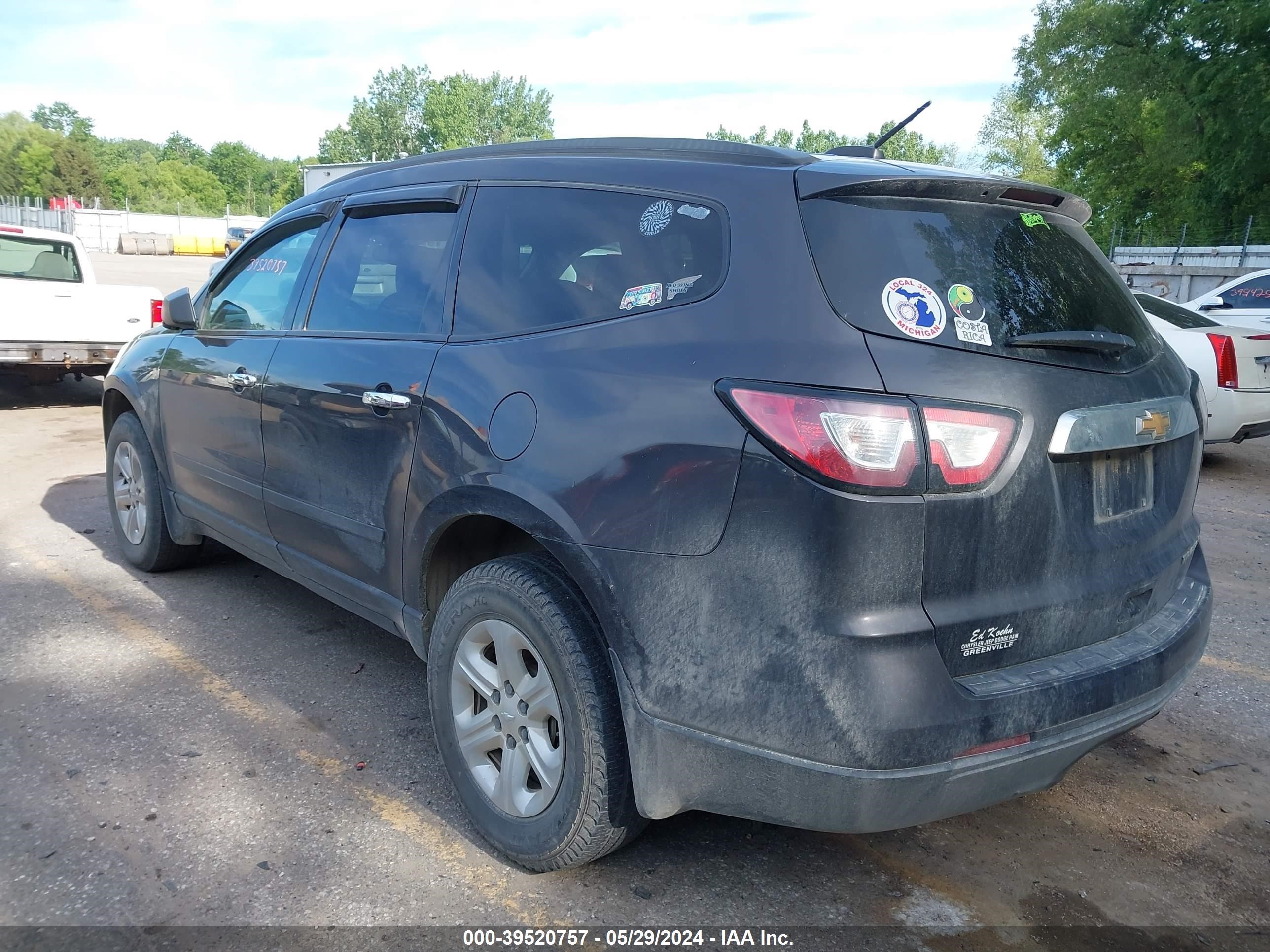 Photo 2 VIN: 1GNKRFED0GJ176619 - CHEVROLET TRAVERSE 