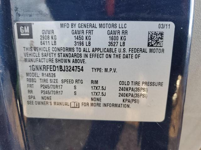 Photo 12 VIN: 1GNKRFED1BJ324754 - CHEVROLET TRAVERSE L 