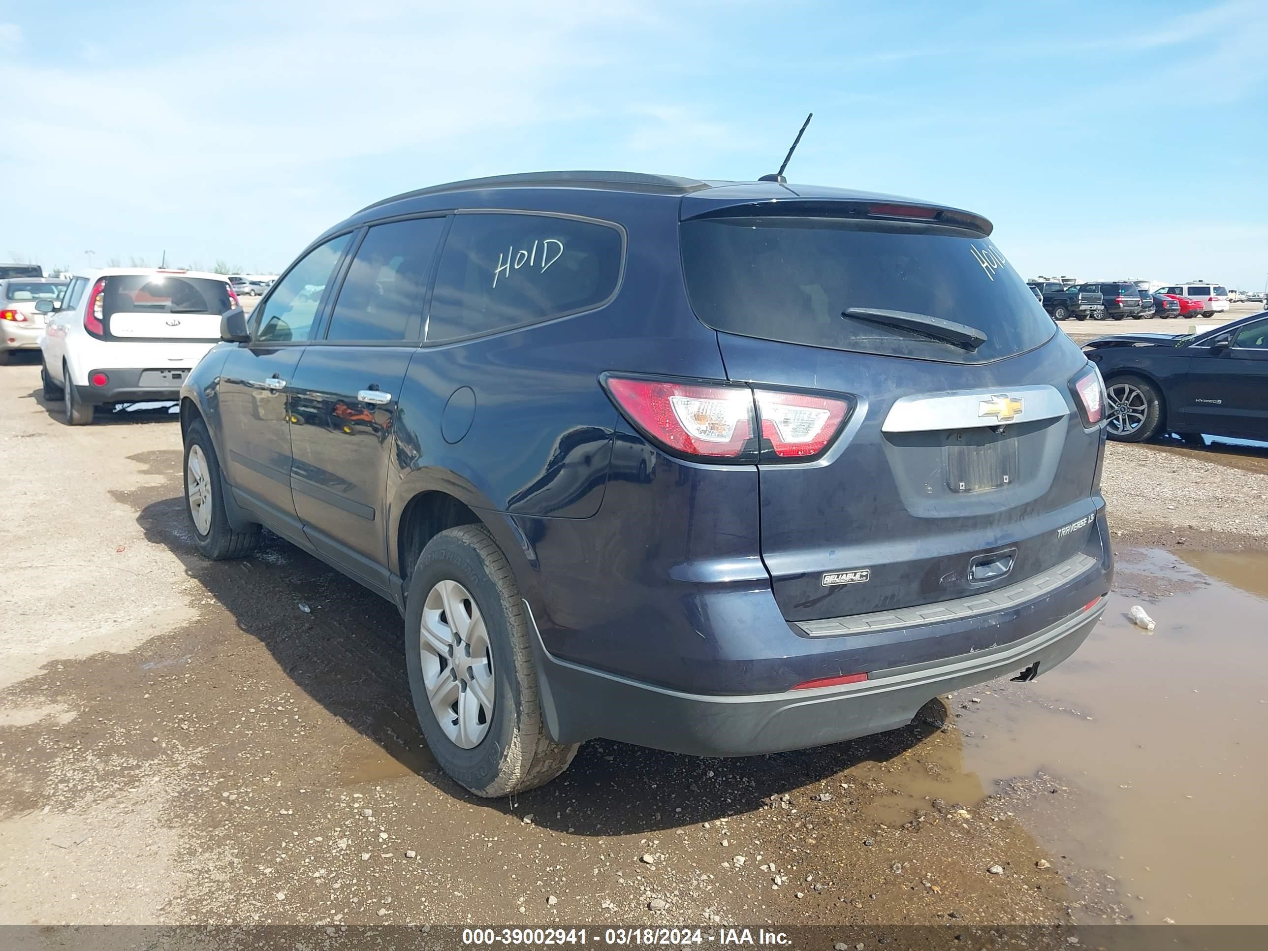 Photo 2 VIN: 1GNKRFED3FJ146299 - CHEVROLET TRAVERSE 