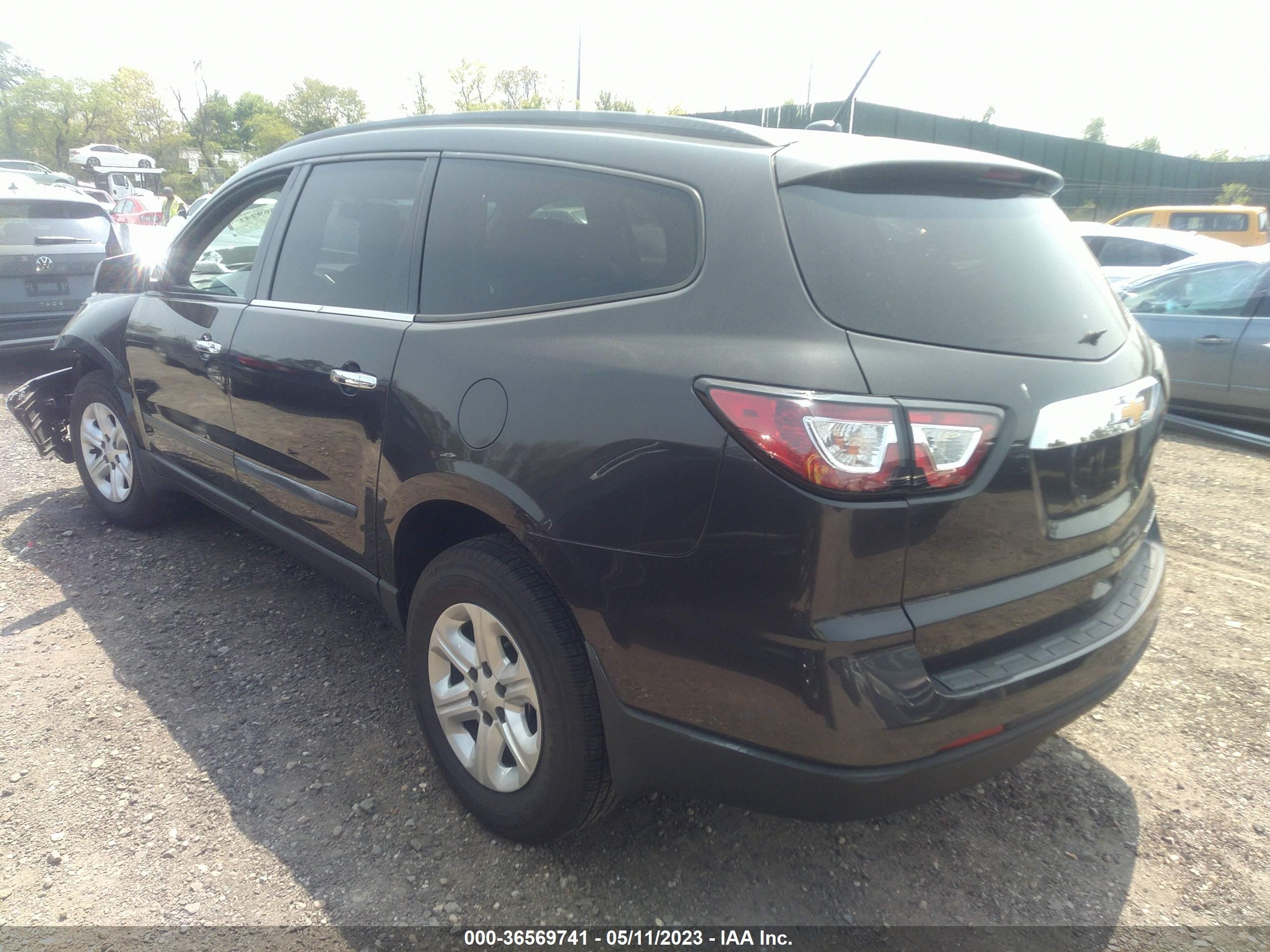 Photo 2 VIN: 1GNKRFED5FJ386602 - CHEVROLET TRAVERSE 