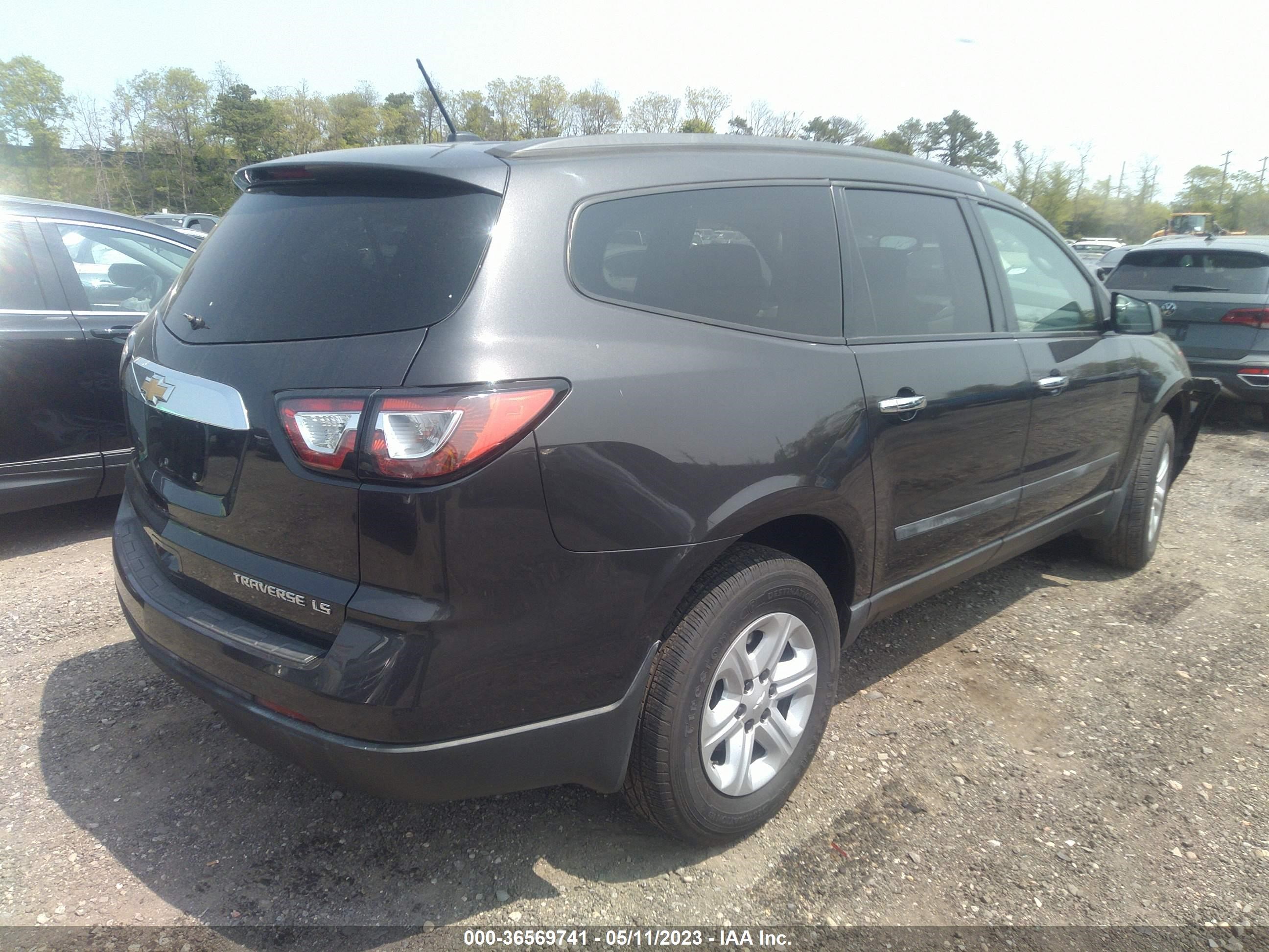 Photo 3 VIN: 1GNKRFED5FJ386602 - CHEVROLET TRAVERSE 