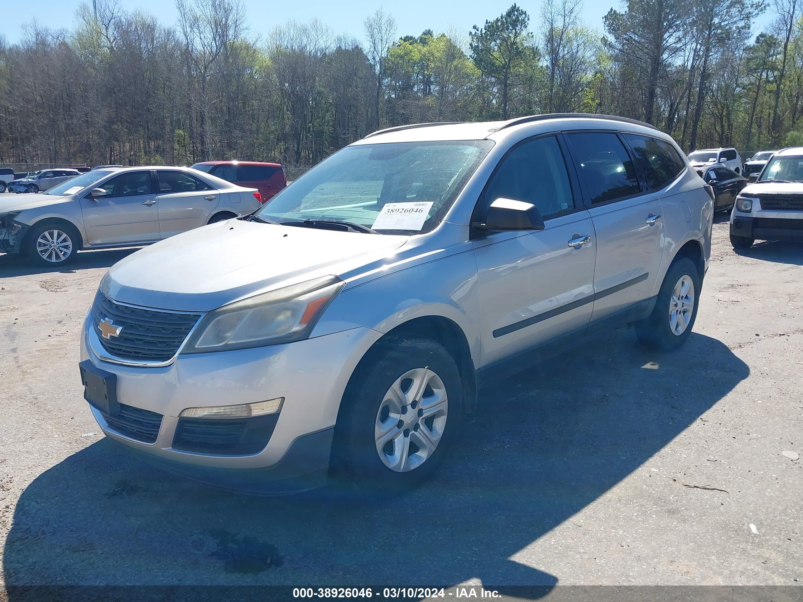 Photo 1 VIN: 1GNKRFED7DJ102920 - CHEVROLET TRAVERSE 