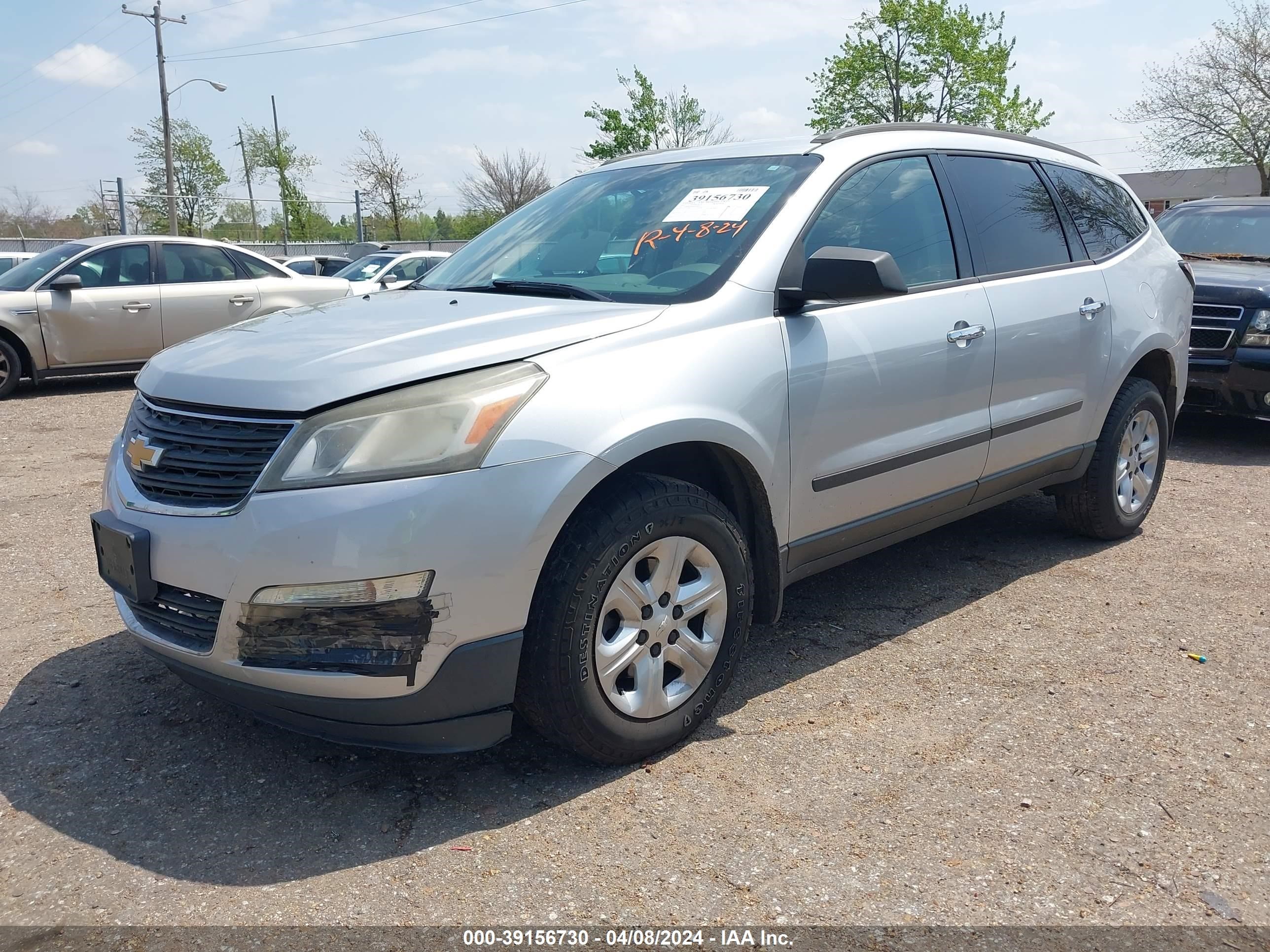 Photo 1 VIN: 1GNKRFEDXDJ225840 - CHEVROLET TRAVERSE 