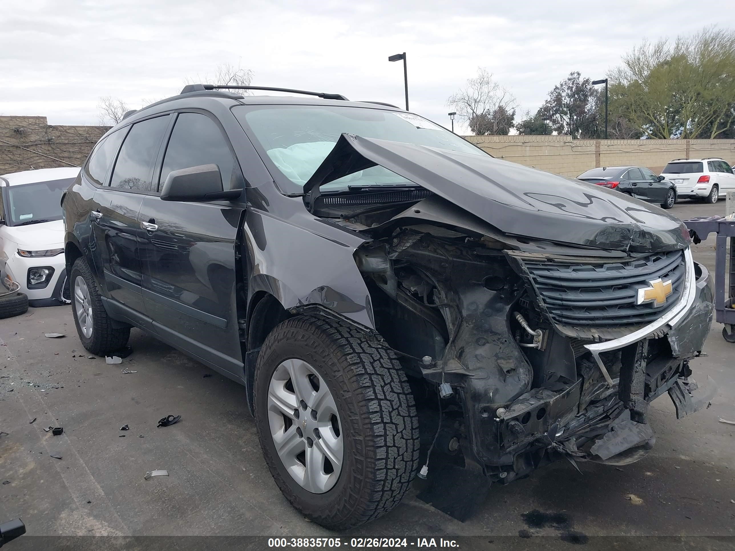 Photo 5 VIN: 1GNKRFEDXHJ314782 - CHEVROLET TRAVERSE 