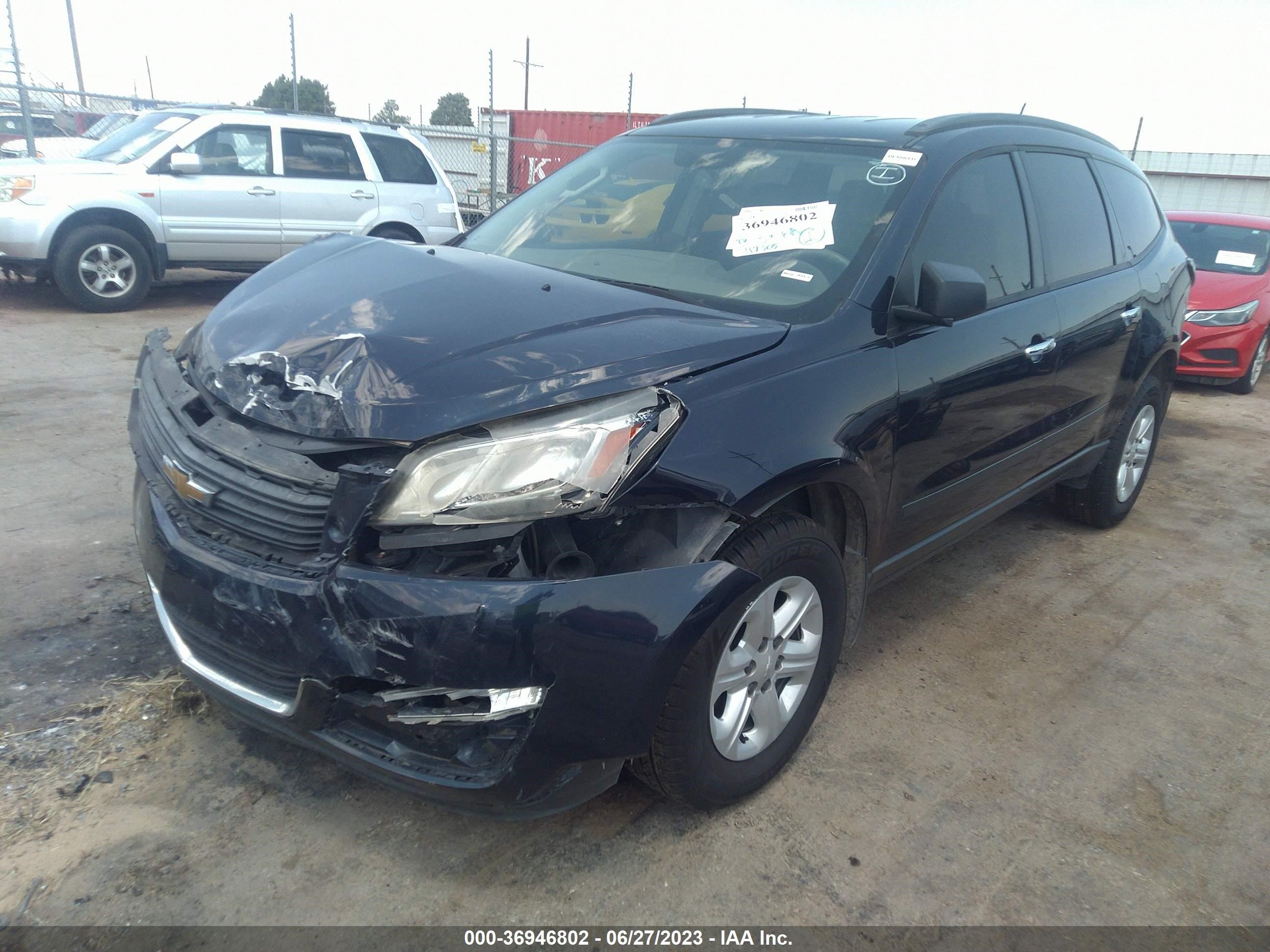 Photo 1 VIN: 1GNKRFKD3FJ278256 - CHEVROLET TRAVERSE 