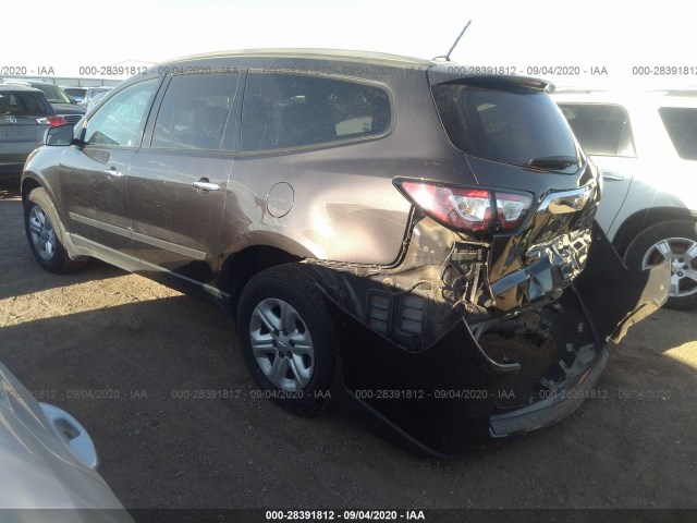 Photo 2 VIN: 1GNKRFKD6DJ181632 - CHEVROLET TRAVERSE 