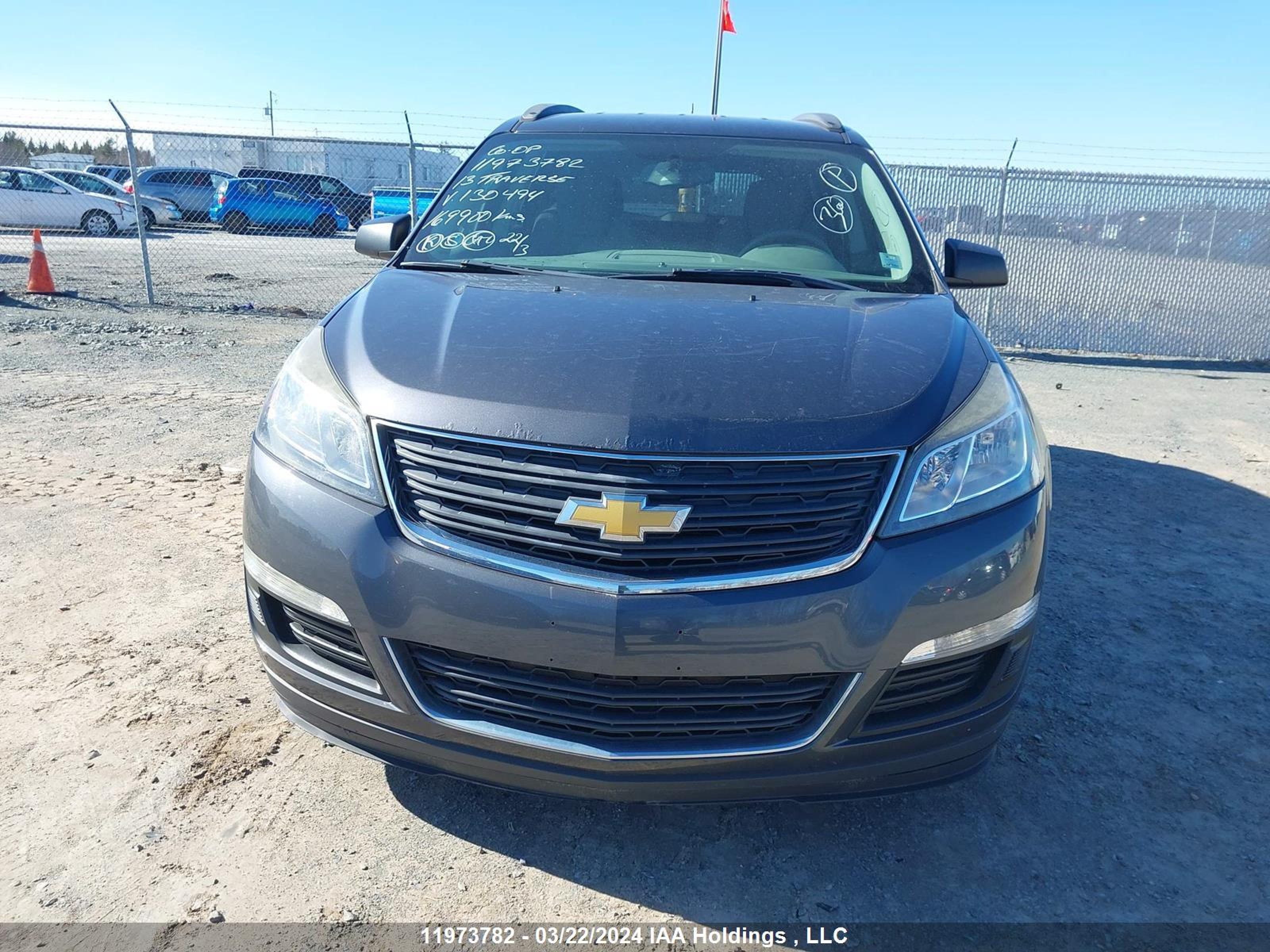 Photo 12 VIN: 1GNKRFKD7DJ130494 - CHEVROLET TRAVERSE 