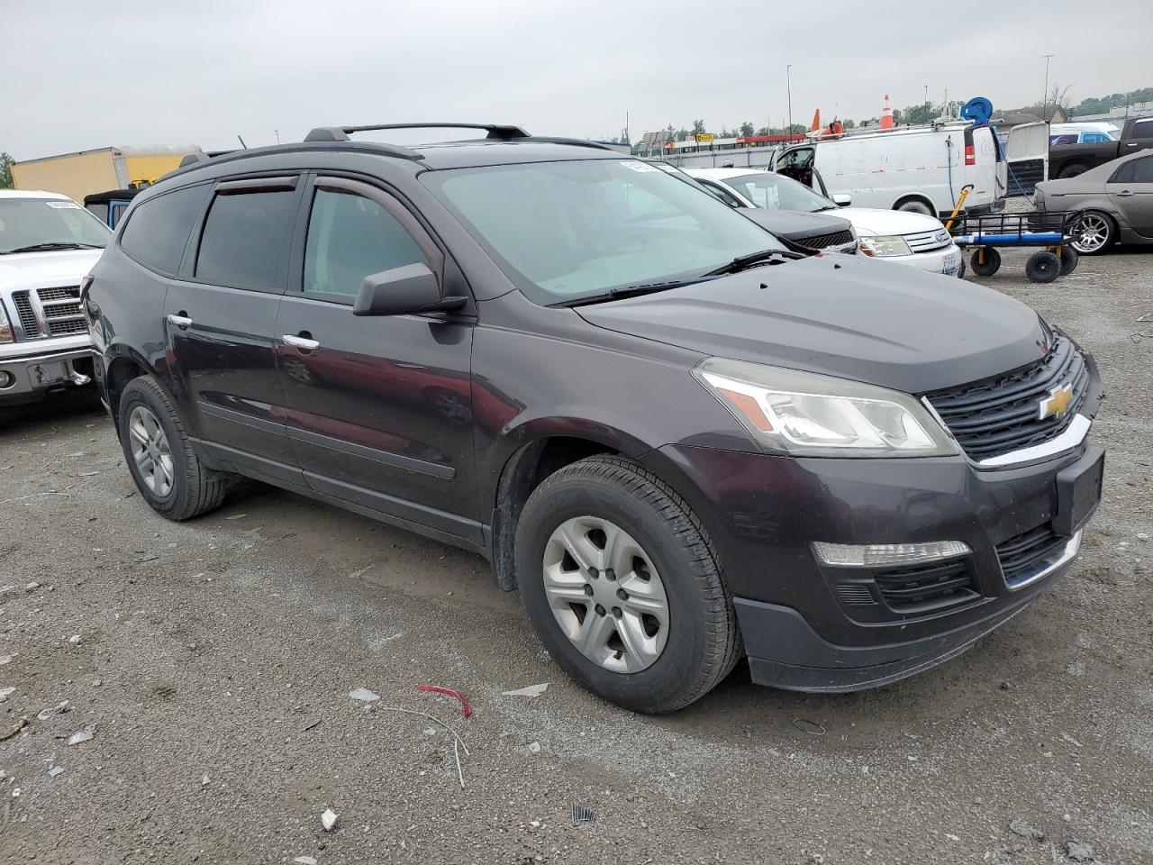 Photo 3 VIN: 1GNKRFKDXEJ354148 - CHEVROLET TRAVERSE 