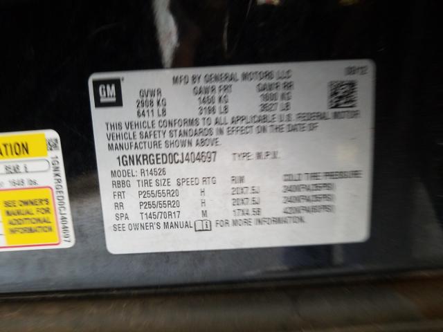 Photo 9 VIN: 1GNKRGED0CJ404697 - CHEVROLET TRAVERSE L 