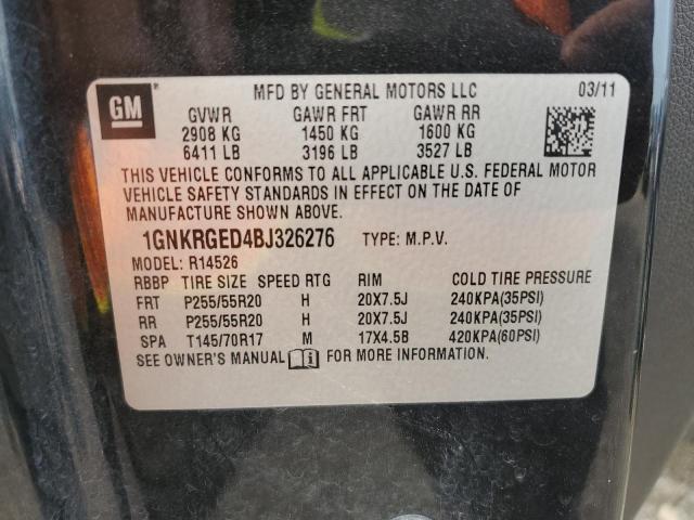 Photo 13 VIN: 1GNKRGED4BJ326276 - CHEVROLET TRAVERSE L 