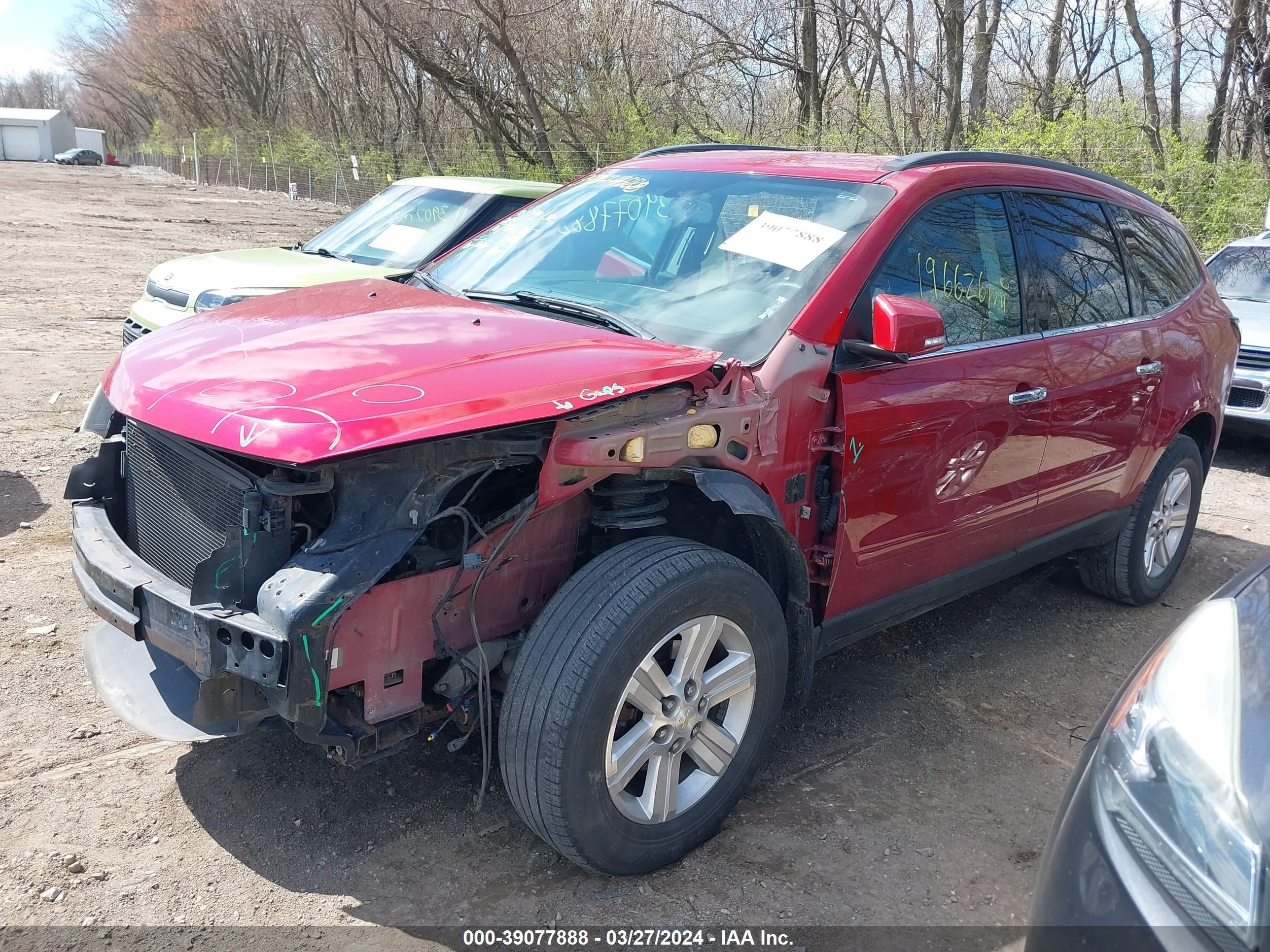 Photo 1 VIN: 1GNKRGKD2EJ232759 - CHEVROLET TRAVERSE 