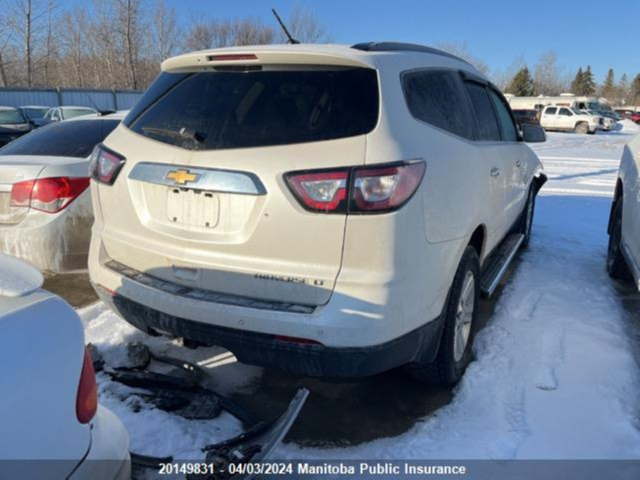 Photo 3 VIN: 1GNKRGKD5DJ132203 - CHEVROLET TRAVERSE 