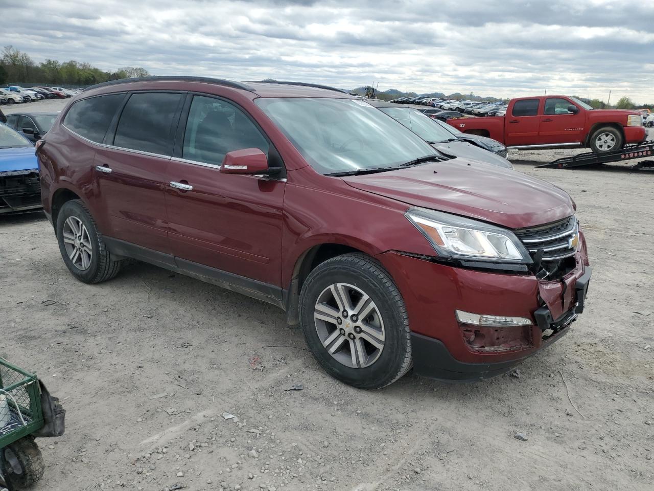 Photo 3 VIN: 1GNKRGKD6FJ347494 - CHEVROLET TRAVERSE 