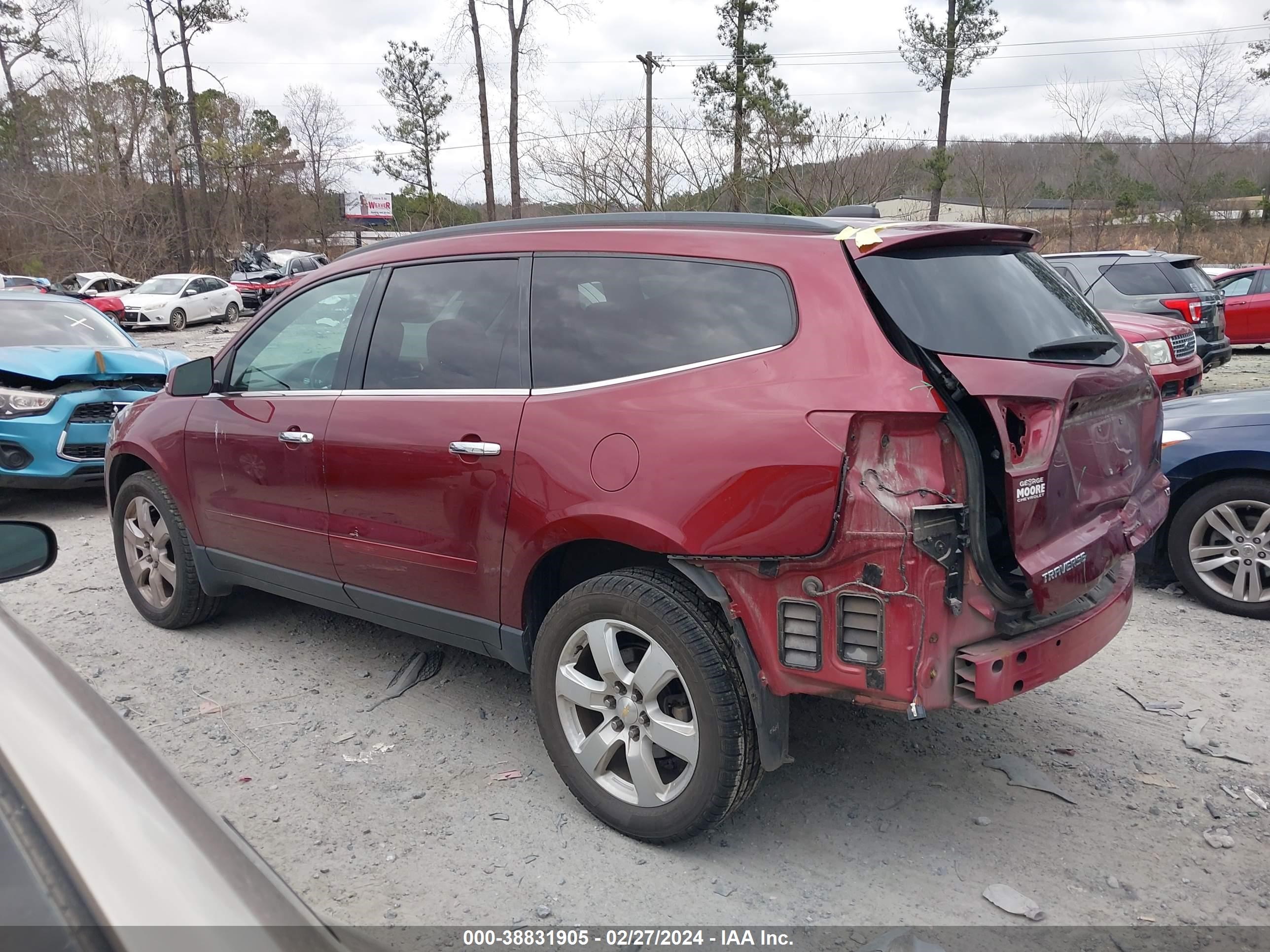 Photo 13 VIN: 1GNKRGKD6HJ308780 - CHEVROLET TRAVERSE 