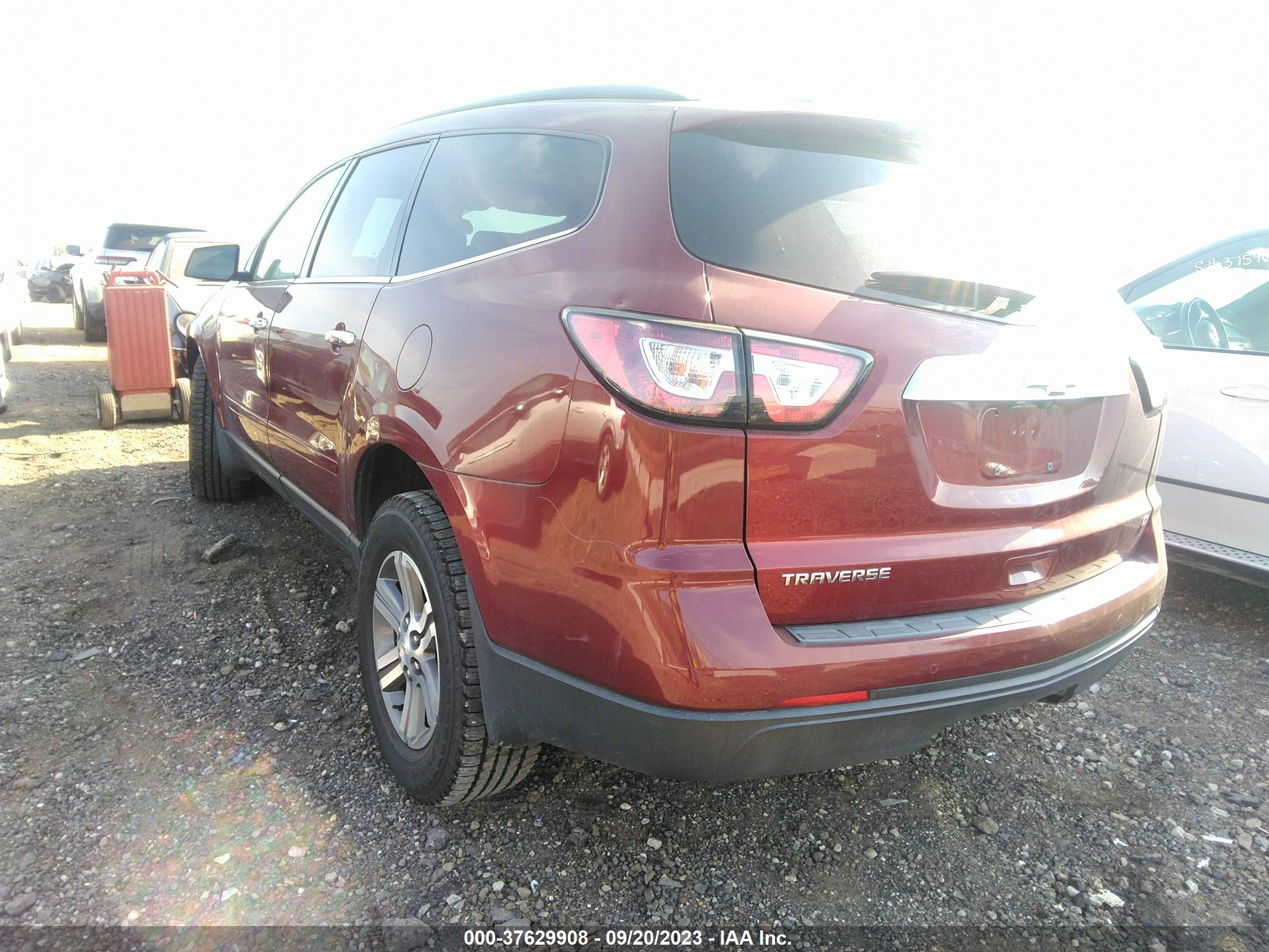 Photo 2 VIN: 1GNKRGKD7HJ238965 - CHEVROLET TRAVERSE 