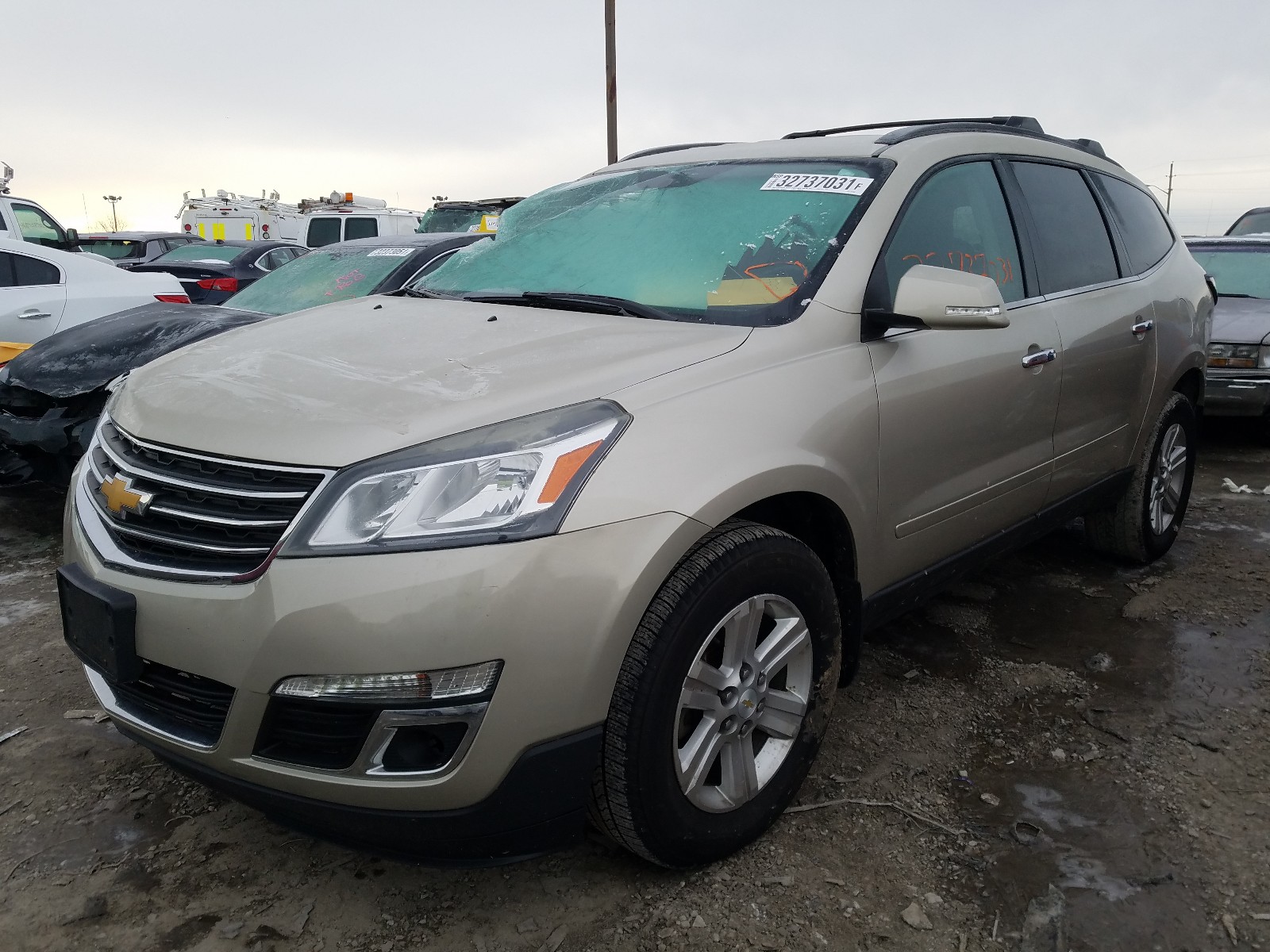 Photo 1 VIN: 1GNKRHKD3EJ135057 - CHEVROLET TRAVERSE L 