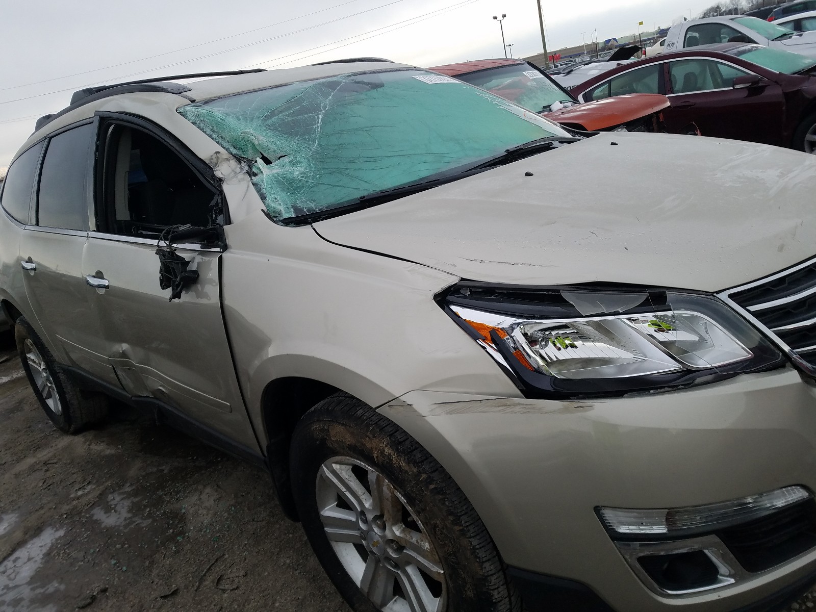 Photo 8 VIN: 1GNKRHKD3EJ135057 - CHEVROLET TRAVERSE L 