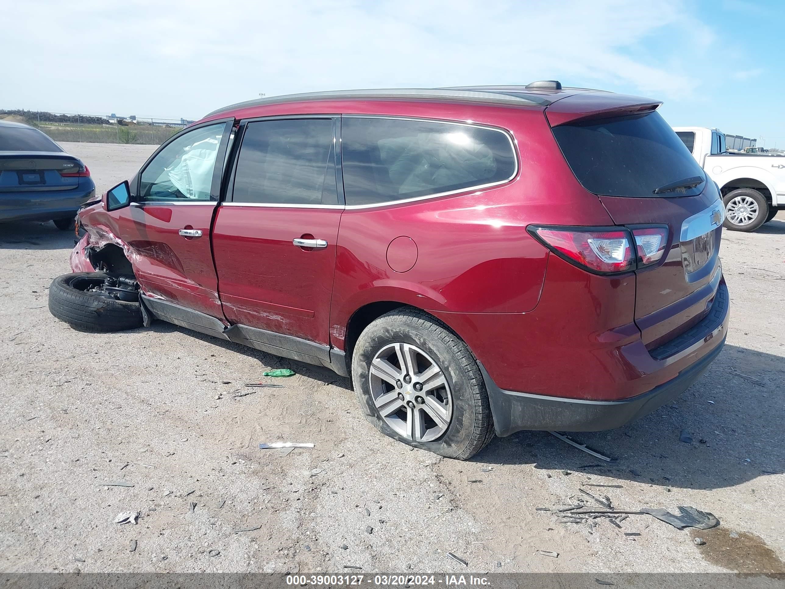 Photo 2 VIN: 1GNKRHKD3GJ188392 - CHEVROLET TRAVERSE 