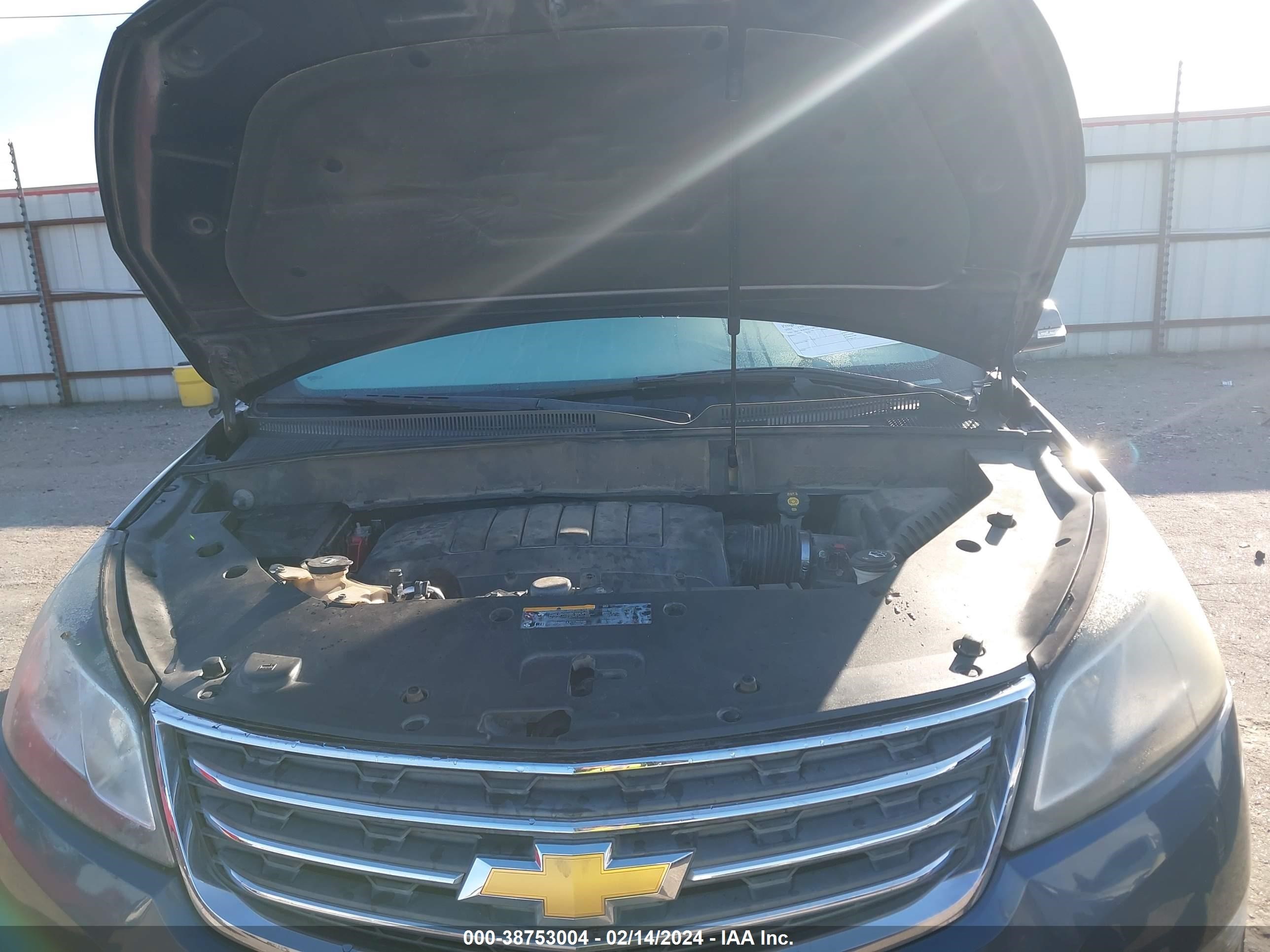 Photo 9 VIN: 1GNKRJKD2EJ188940 - CHEVROLET TRAVERSE 