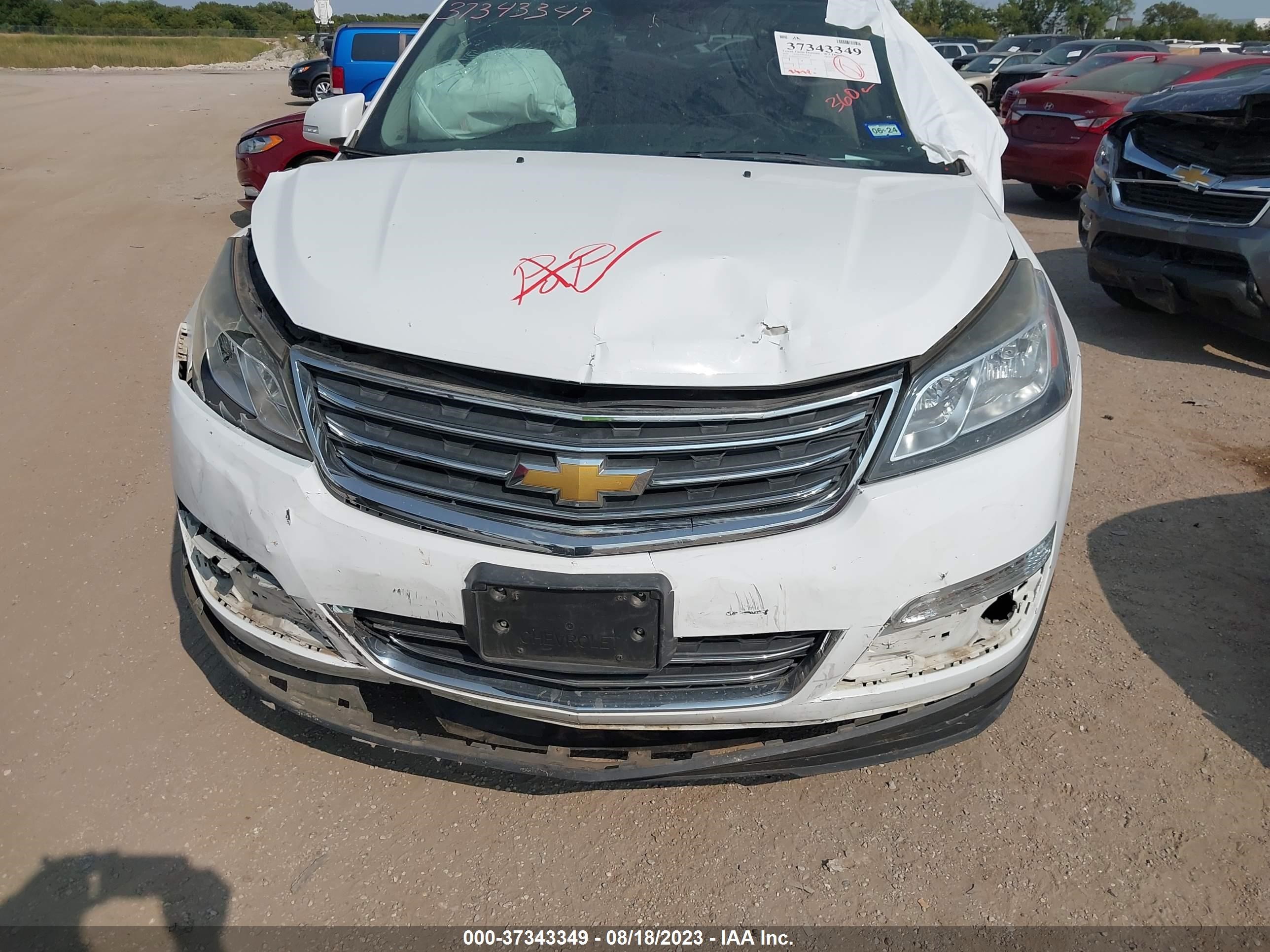 Photo 5 VIN: 1GNKRJKD7GJ248178 - CHEVROLET TRAVERSE 