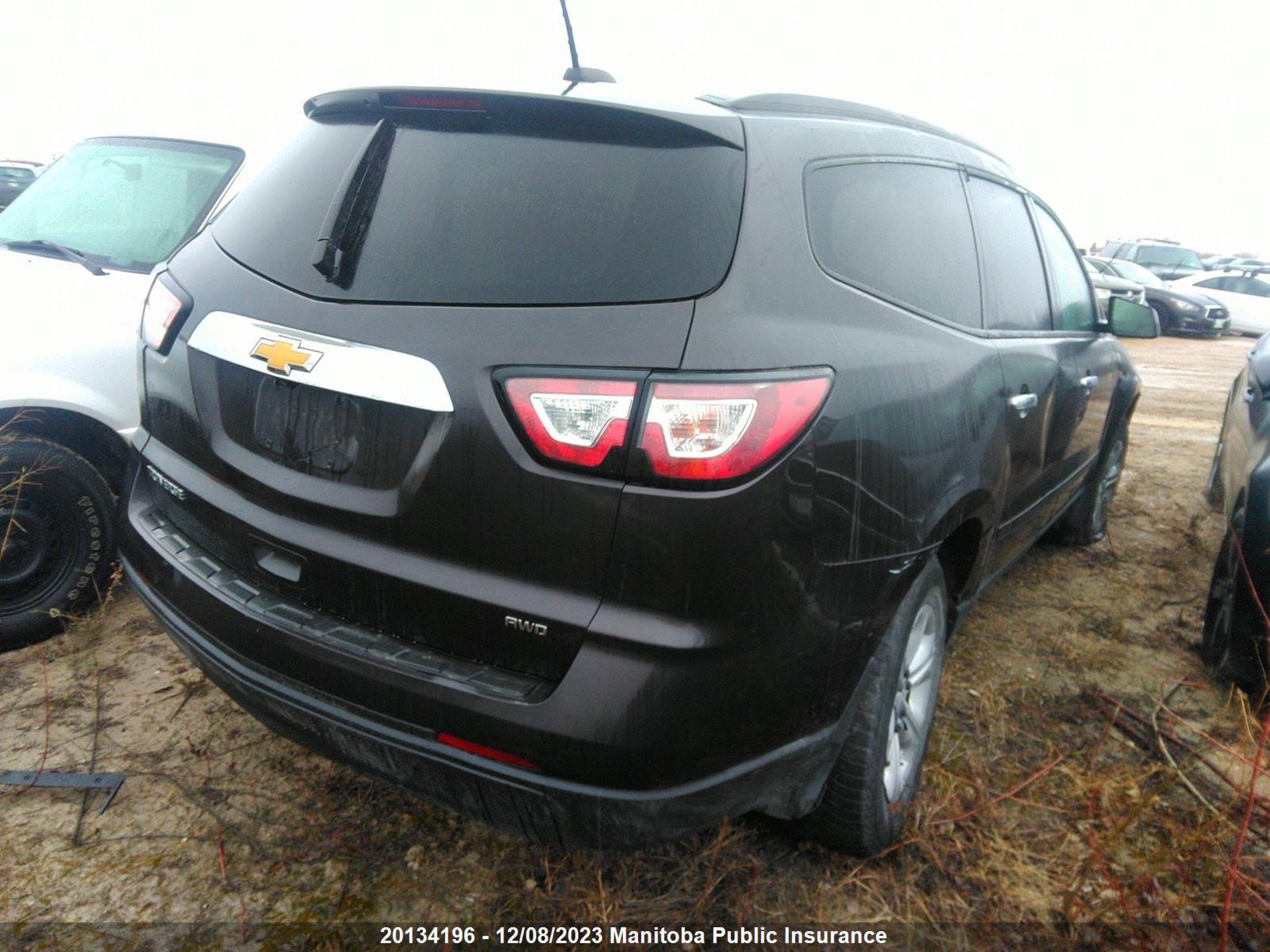 Photo 3 VIN: 1GNKVFED9HJ325963 - CHEVROLET TRAVERSE 