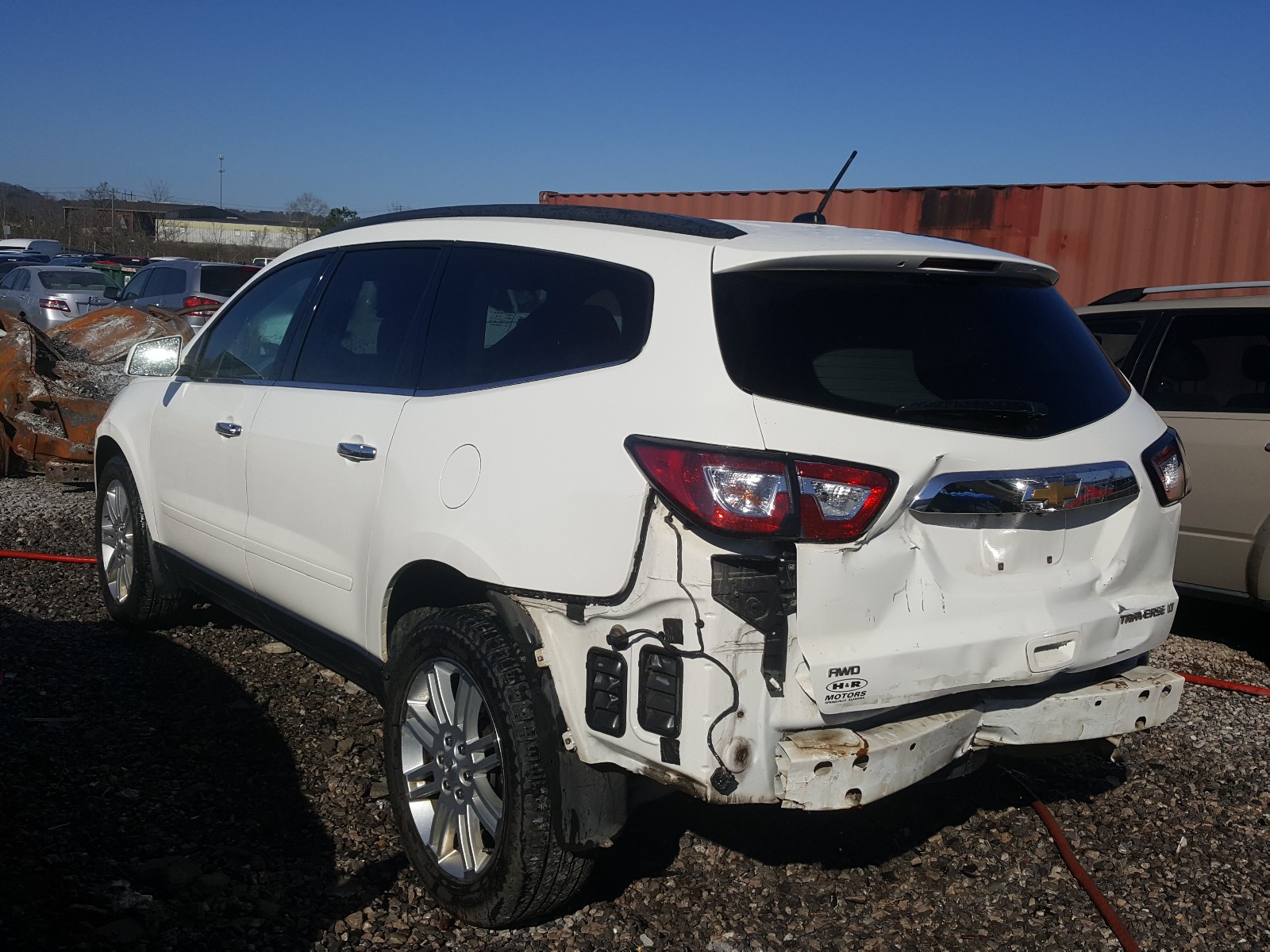 Photo 2 VIN: 1GNKVGKD0FJ323493 - CHEVROLET TRAVERSE L 