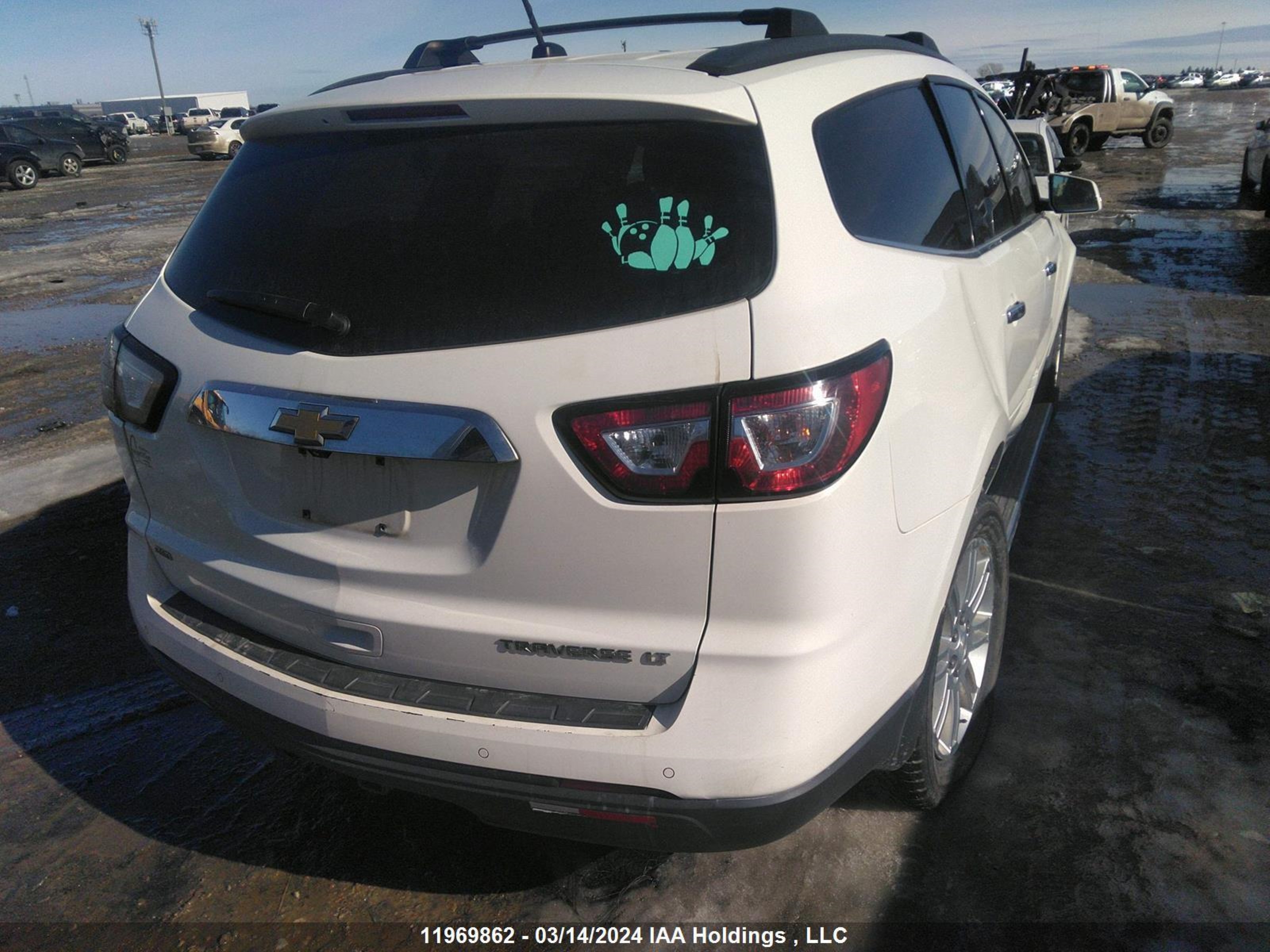 Photo 3 VIN: 1GNKVGKD1FJ165620 - CHEVROLET TRAVERSE 