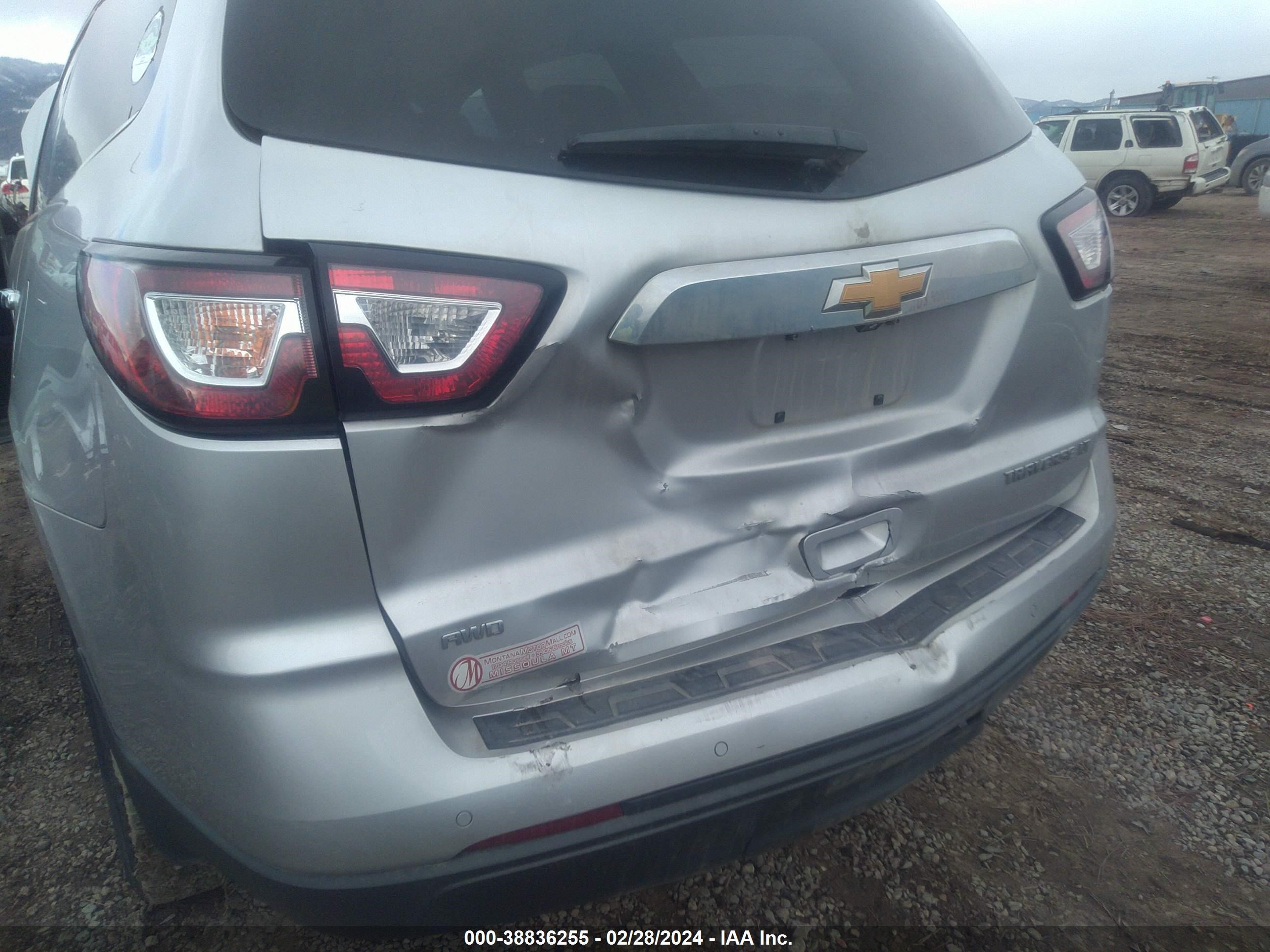 Photo 5 VIN: 1GNKVGKD6DJ186962 - CHEVROLET TRAVERSE 