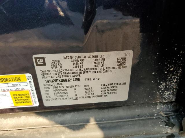 Photo 12 VIN: 1GNKVGKD6GJ214456 - CHEVROLET TRAVERSE L 