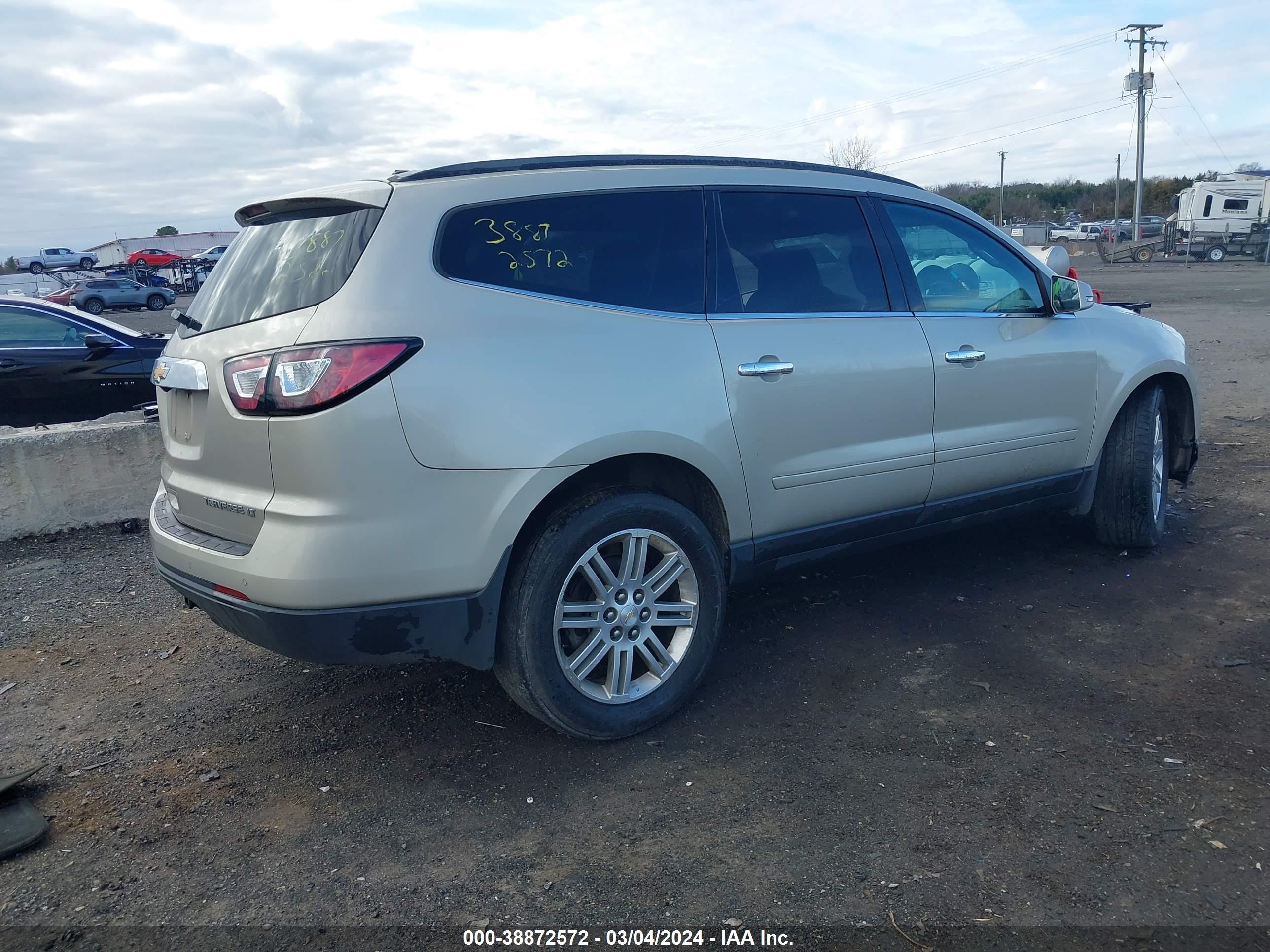 Photo 3 VIN: 1GNKVGKD7DJ135115 - CHEVROLET TRAVERSE 