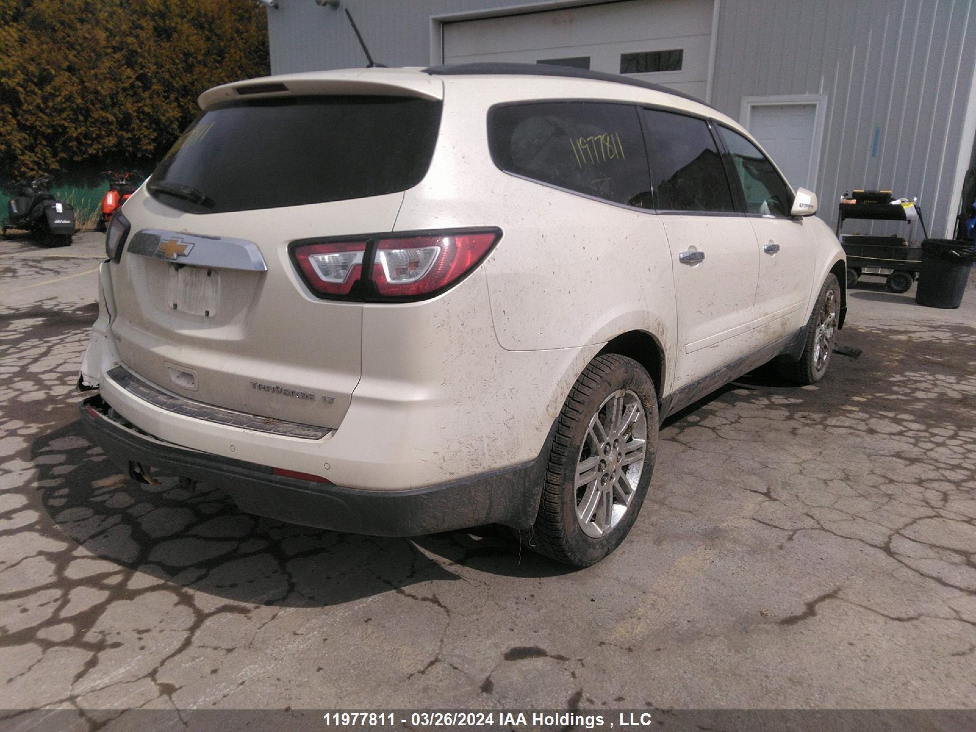 Photo 3 VIN: 1GNKVGKD7EJ270550 - CHEVROLET TRAVERSE 