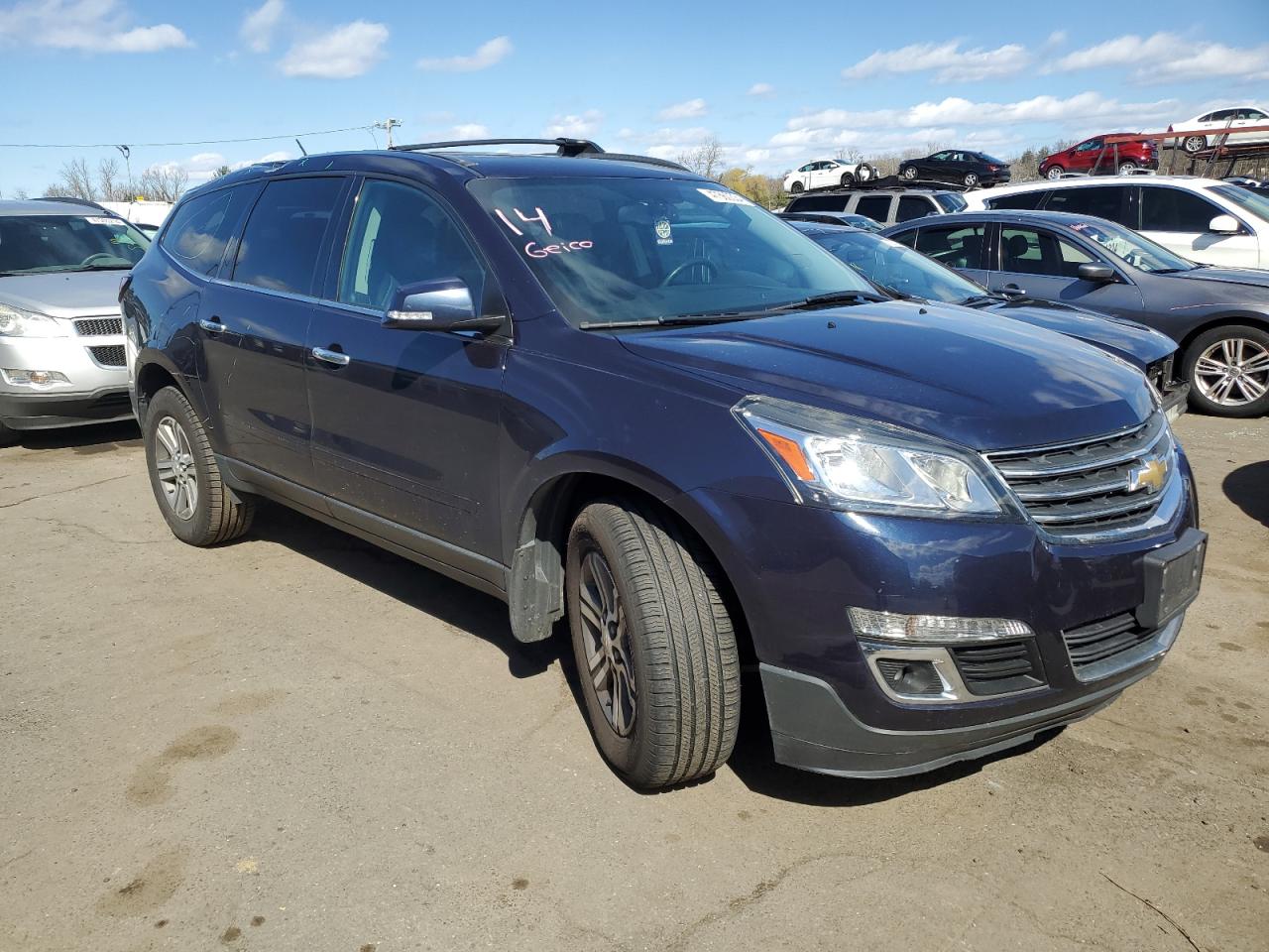 Photo 3 VIN: 1GNKVHKD1FJ244405 - CHEVROLET TRAVERSE 