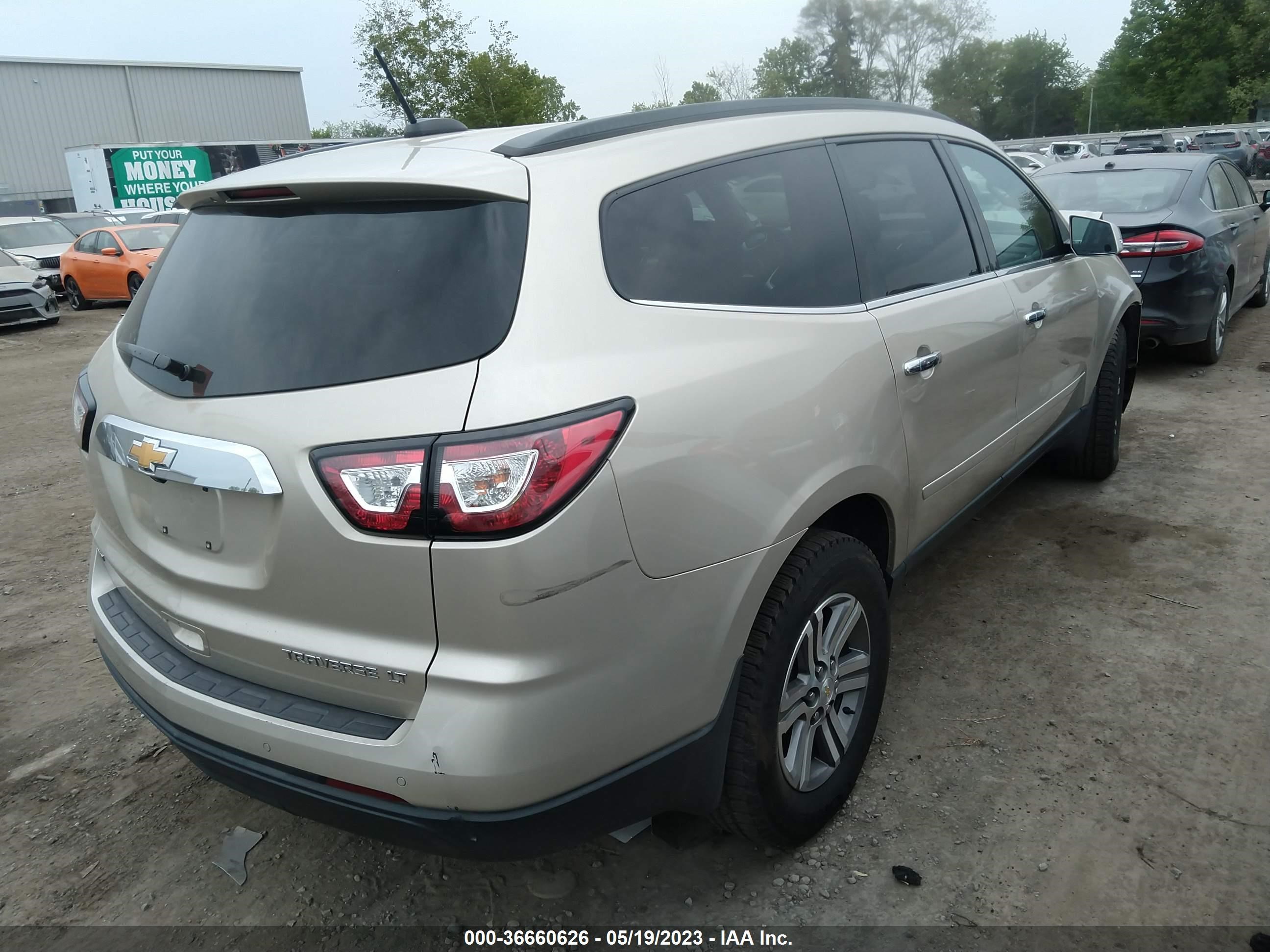 Photo 3 VIN: 1GNKVHKD5GJ176188 - CHEVROLET TRAVERSE 