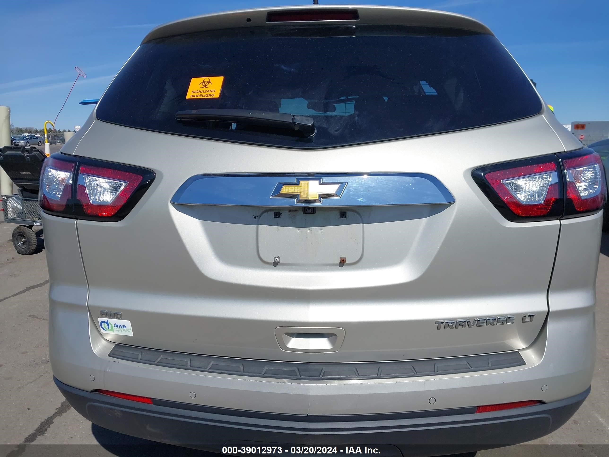 Photo 14 VIN: 1GNKVHKD8GJ276124 - CHEVROLET TRAVERSE 