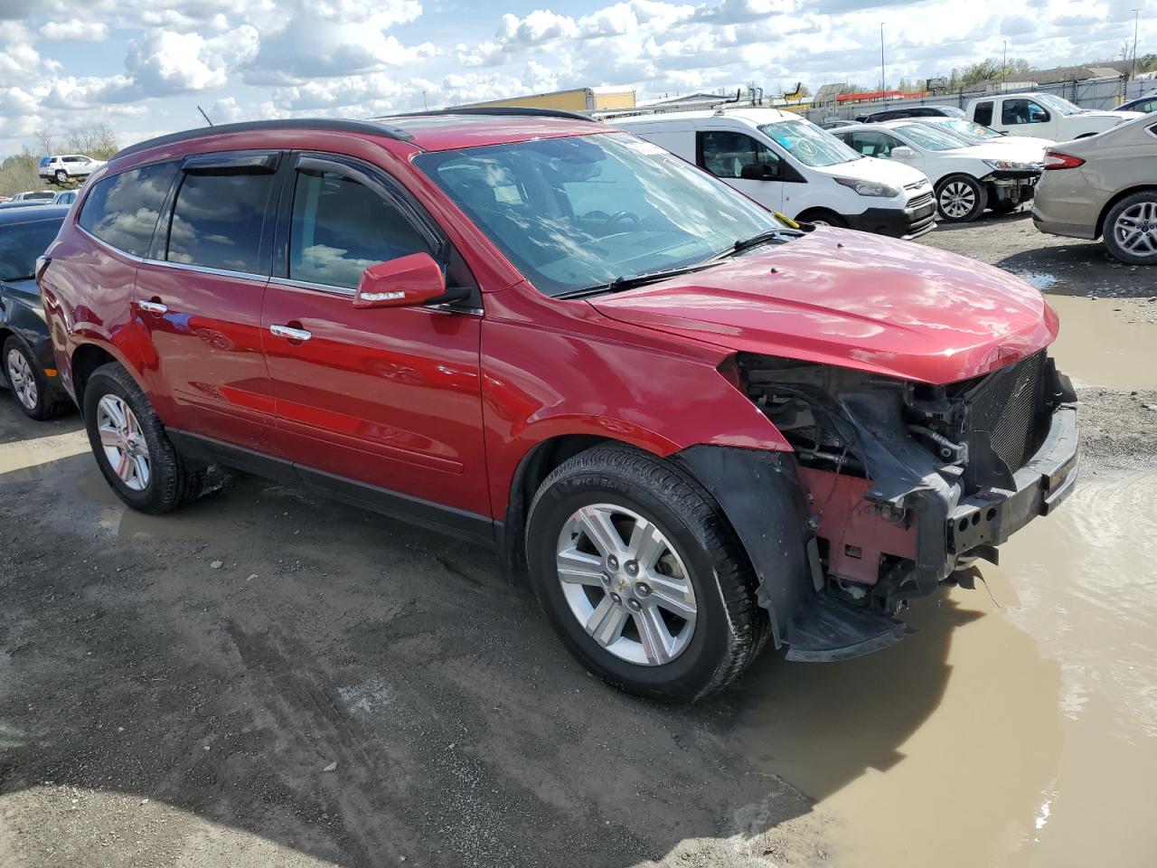 Photo 3 VIN: 1GNKVHKDXEJ314398 - CHEVROLET TRAVERSE 