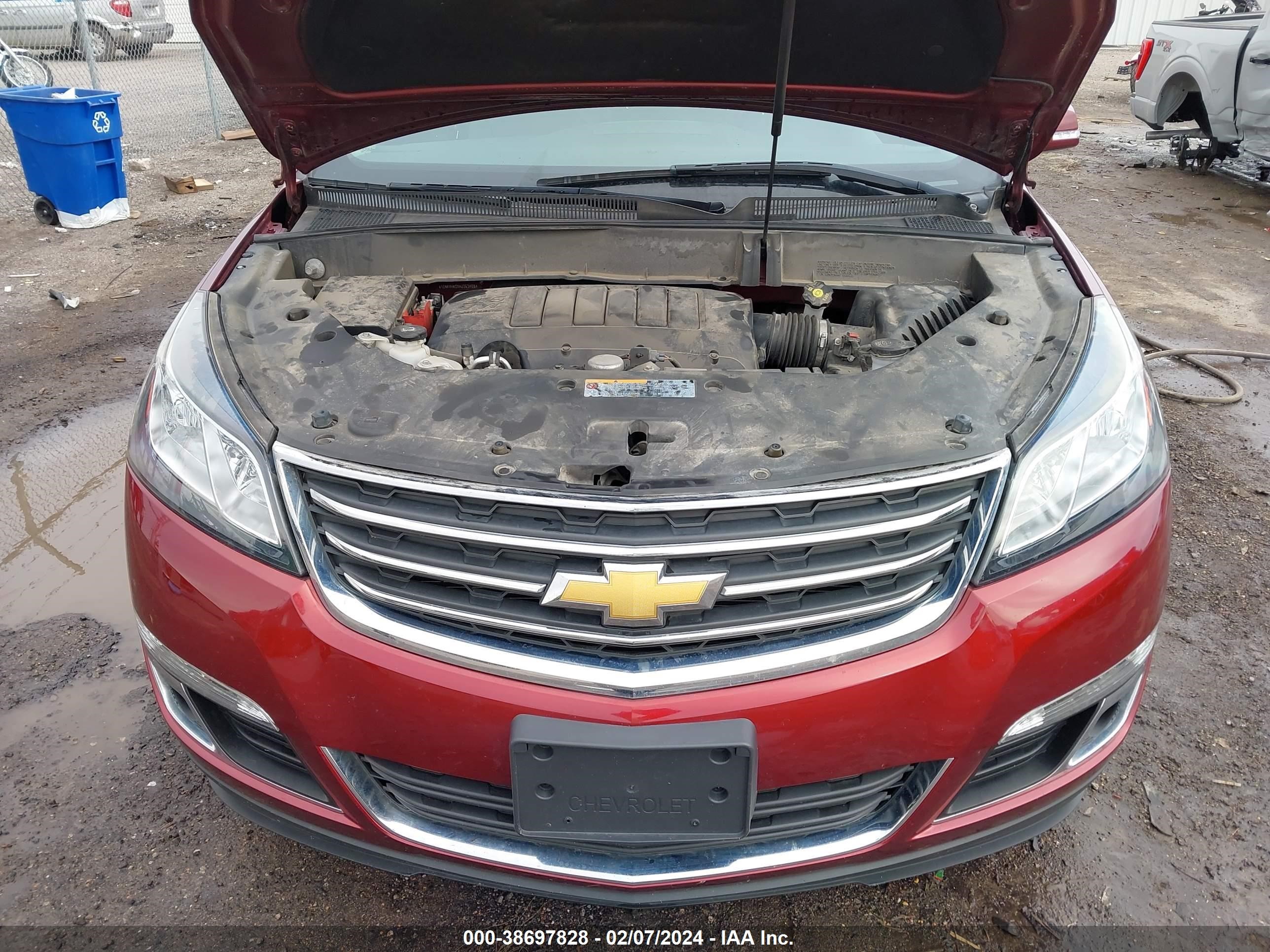 Photo 9 VIN: 1GNKVHKDXHJ263408 - CHEVROLET TRAVERSE 