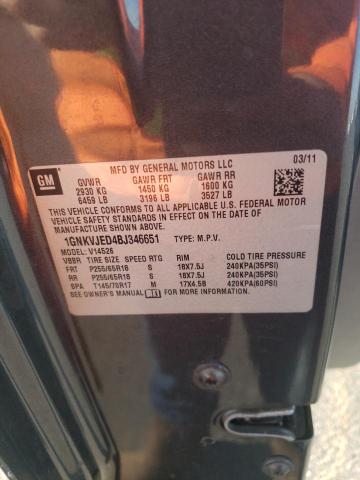 Photo 11 VIN: 1GNKVJED4BJ346651 - CHEVROLET TRAVERSE 