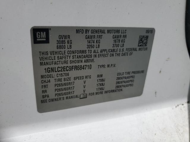 Photo 13 VIN: 1GNLC2EC9FR684710 - CHEVROLET TAHOE POLI 