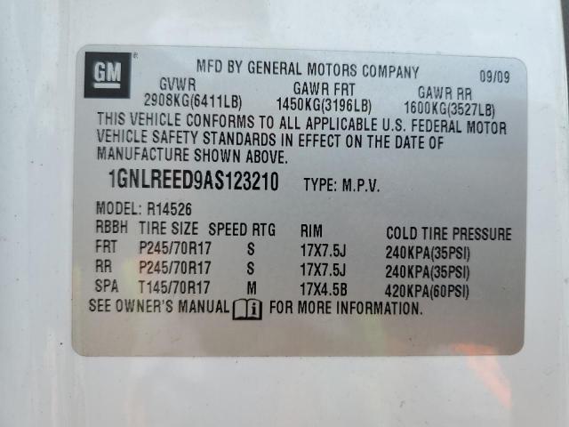 Photo 12 VIN: 1GNLREED9AS123210 - CHEVROLET TRAVERSE L 