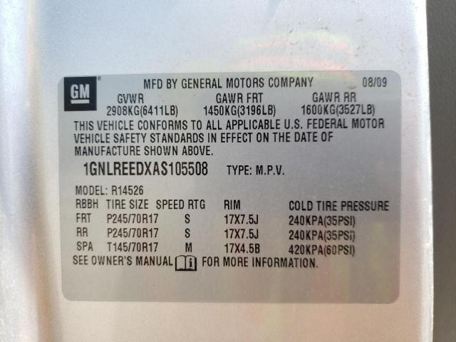 Photo 12 VIN: 1GNLREEDXAS105508 - CHEVROLET TRAVERSE L 