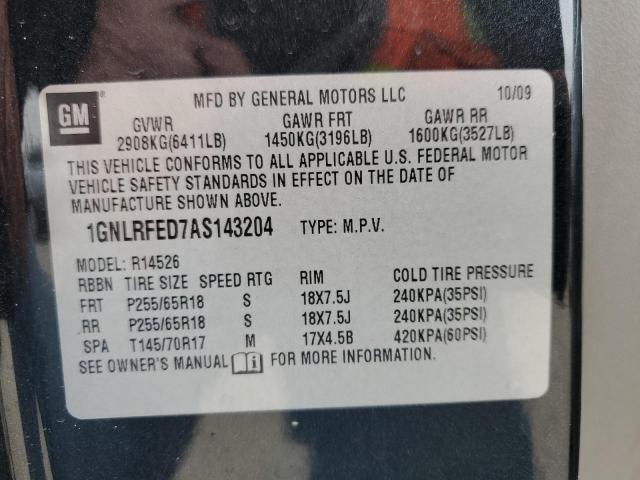 Photo 11 VIN: 1GNLRFED7AS143204 - CHEVROLET TRAVERSE L 