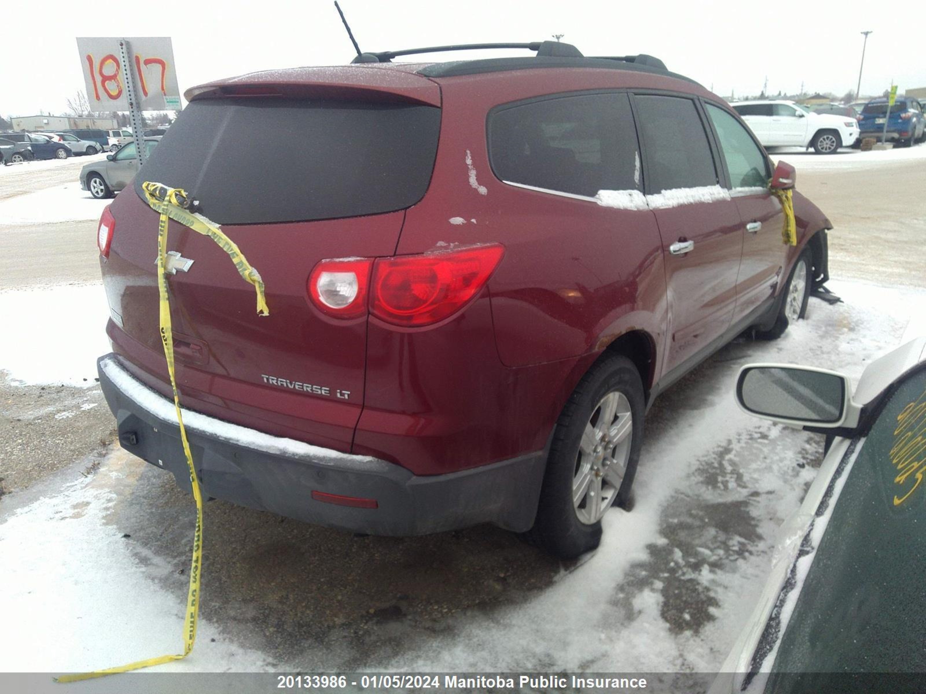 Photo 3 VIN: 1GNLRGEDXAJ203925 - CHEVROLET TRAVERSE 