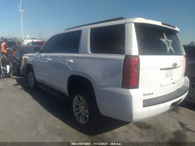 Photo 2 VIN: 1GNSCAKC0JR350892 - CHEVROLET TAHOE 