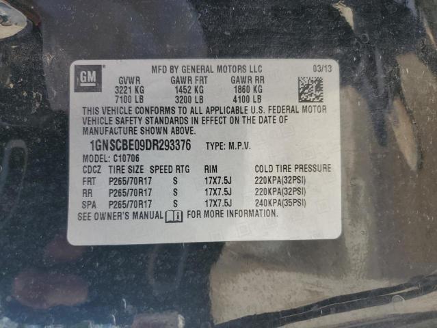 Photo 13 VIN: 1GNSCBE09DR293376 - CHEVROLET TAHOE 