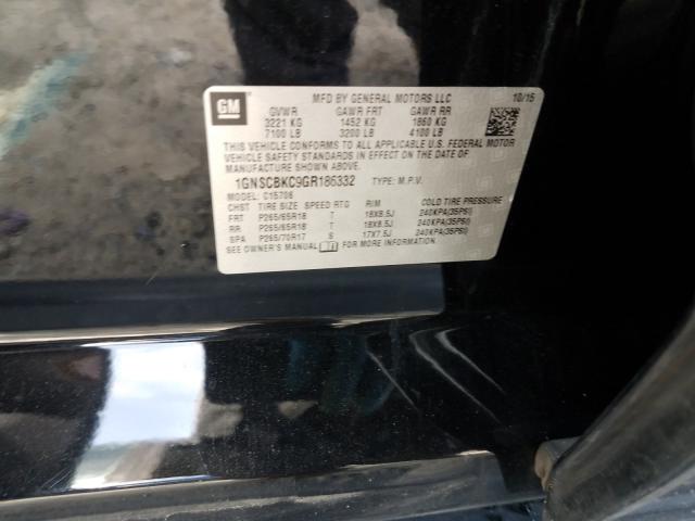 Photo 9 VIN: 1GNSCBKC9GR186332 - CHEVROLET TAHOE C150 