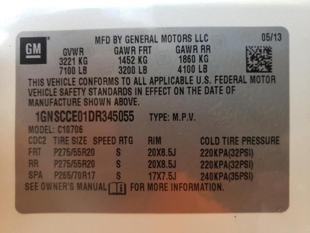 Photo 9 VIN: 1GNSCCE01DR345055 - CHEVROLET TAHOE C150 