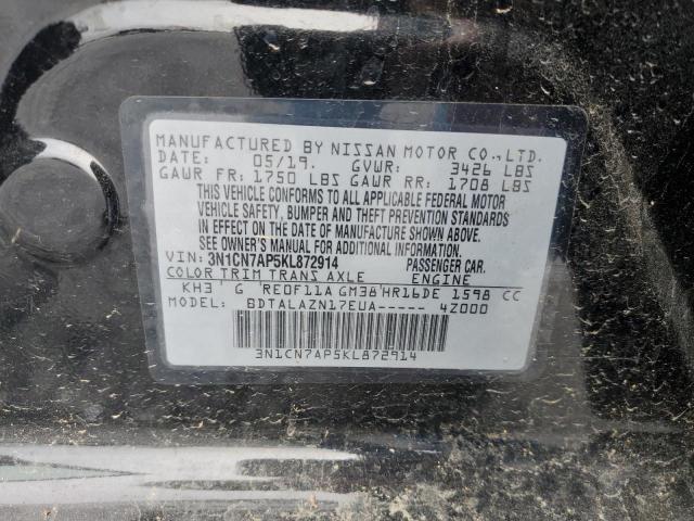 Photo 11 VIN: 1GNSCDEJ1DR157635 - NISSAN VERSA 